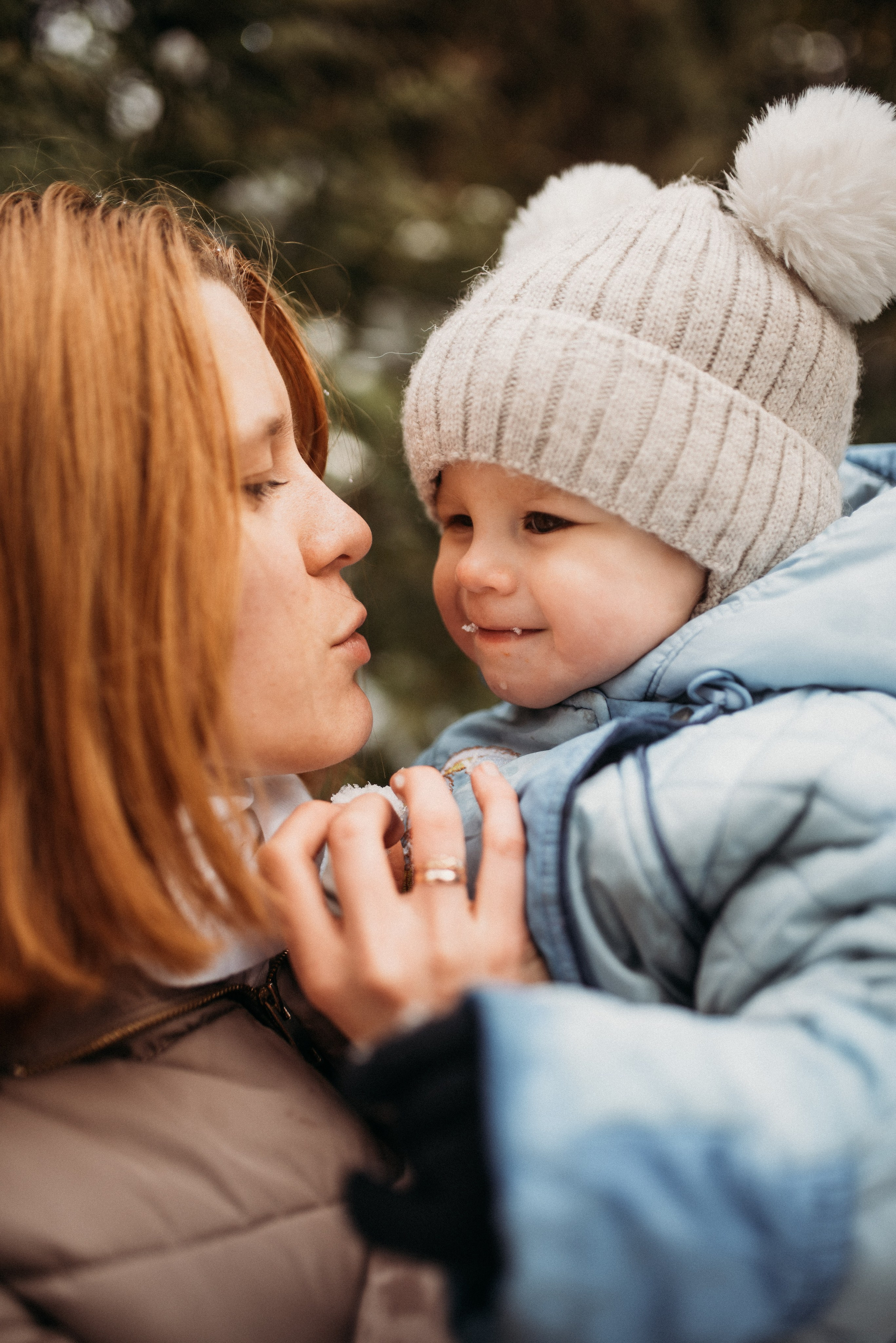 Серёжа и снег ❄️. Фотограф в Сочи — Маргарита Поганова