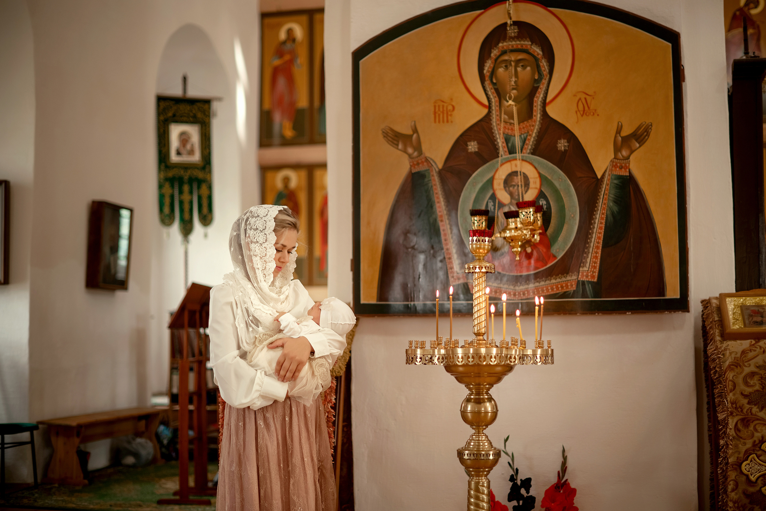 Таинство Крещения. Семейный и детский фотограф Чернова Олеся