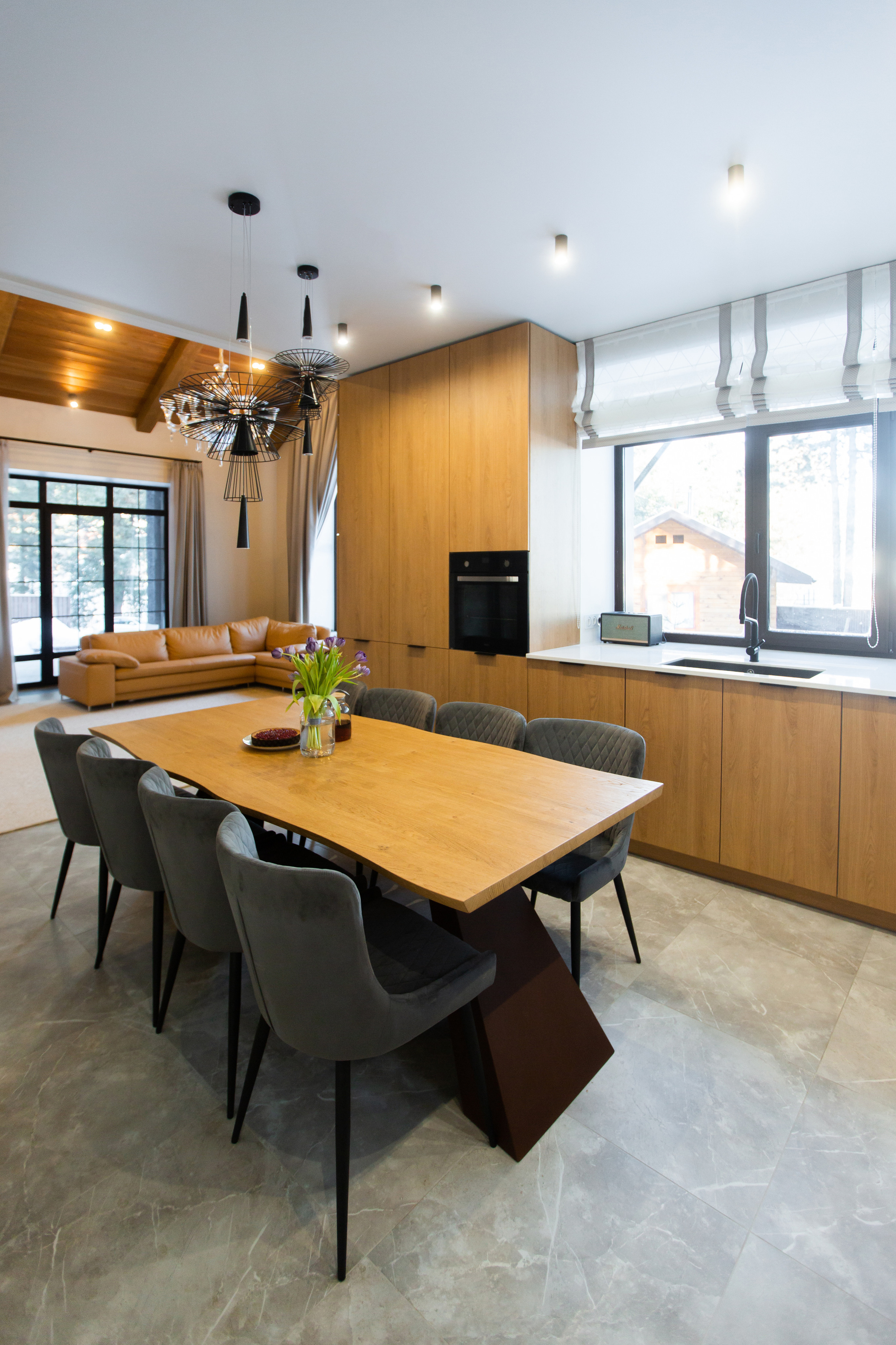 Кухня на заказ в Томске д. Некрасово | Мебель Кухни Шкафы заказать. ГУДРУМ — Мебель на заказ в Томске | Кухни | Шкафы | Стулья и Столы