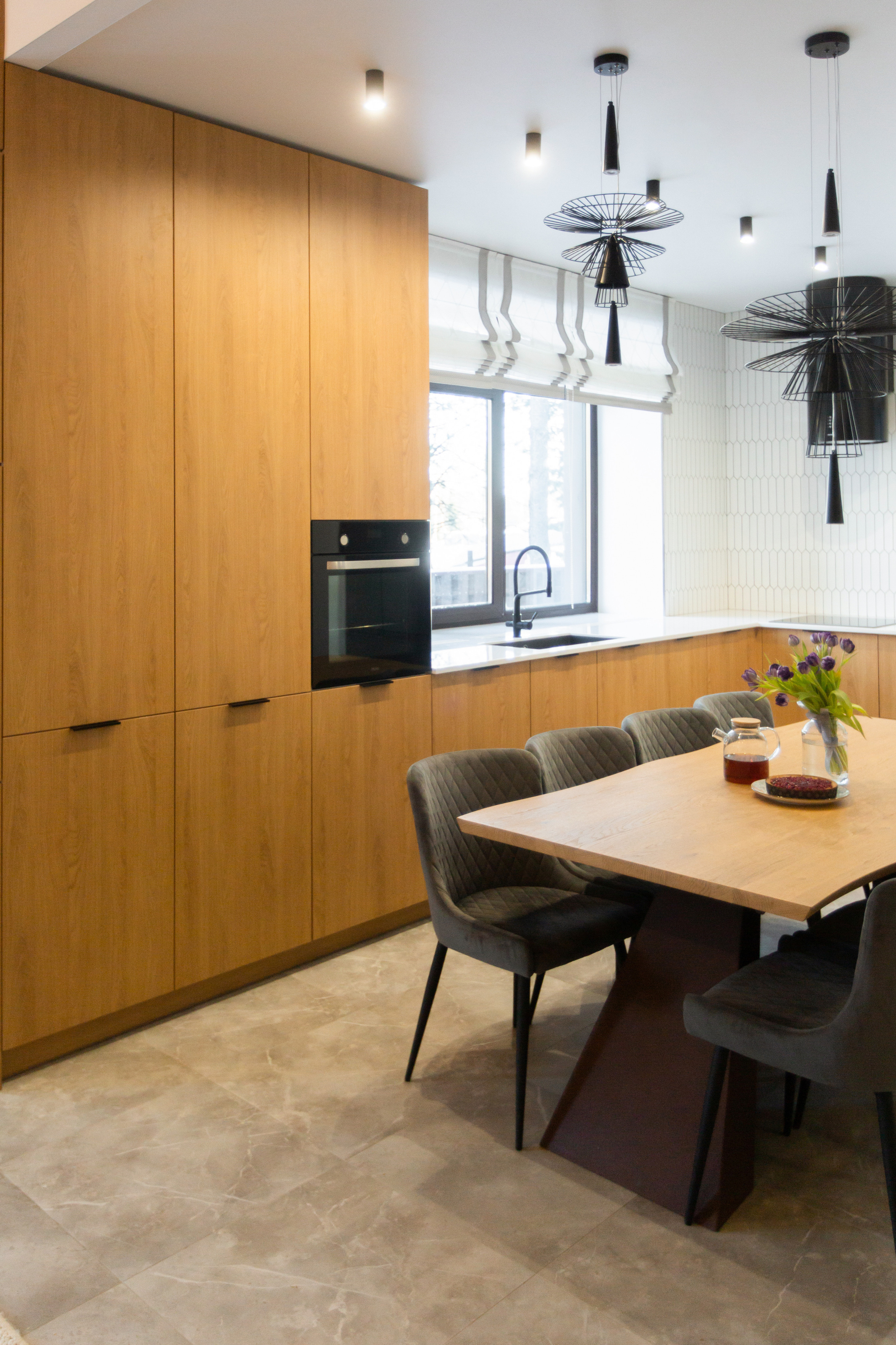 Кухня на заказ в Томске д. Некрасово | Мебель Кухни Шкафы заказать. ГУДРУМ — Мебель на заказ в Томске | Кухни | Шкафы | Стулья и Столы