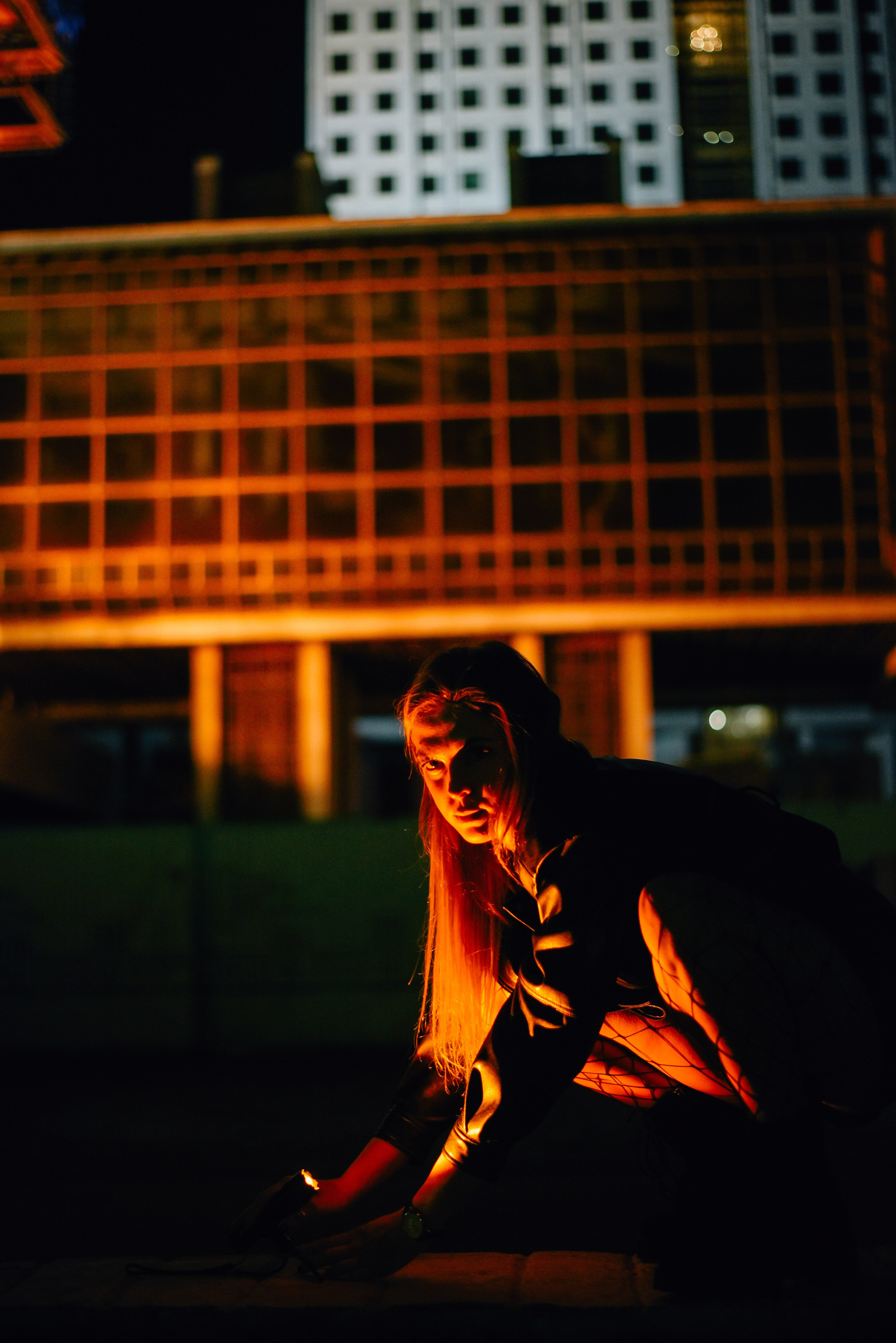 Крыша напротив Москва-Сити. Фотограф Лола Волна, город Москва