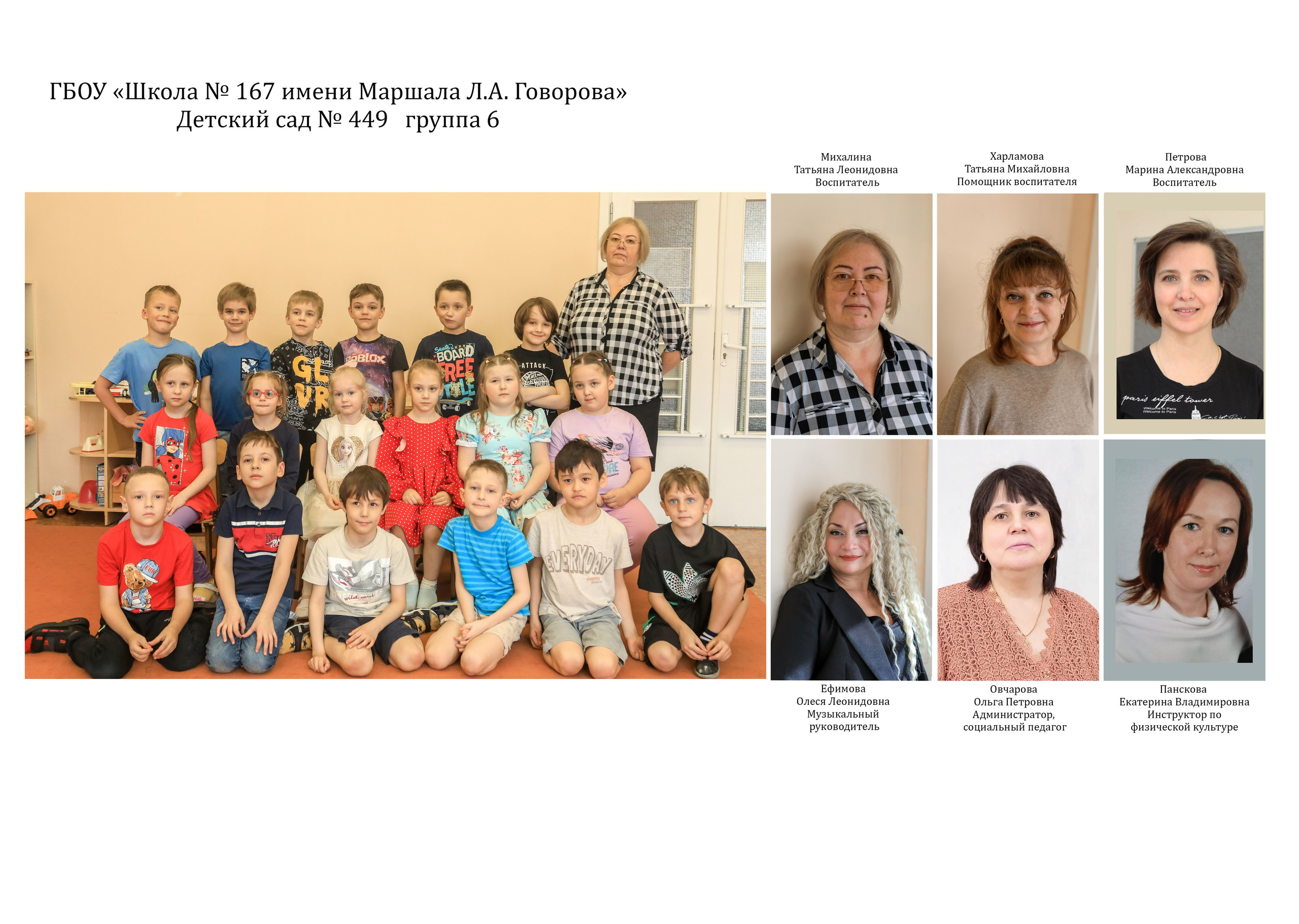 Дет. сад 449 гр.6. Контент фотограф в Москве Екатерина Михно