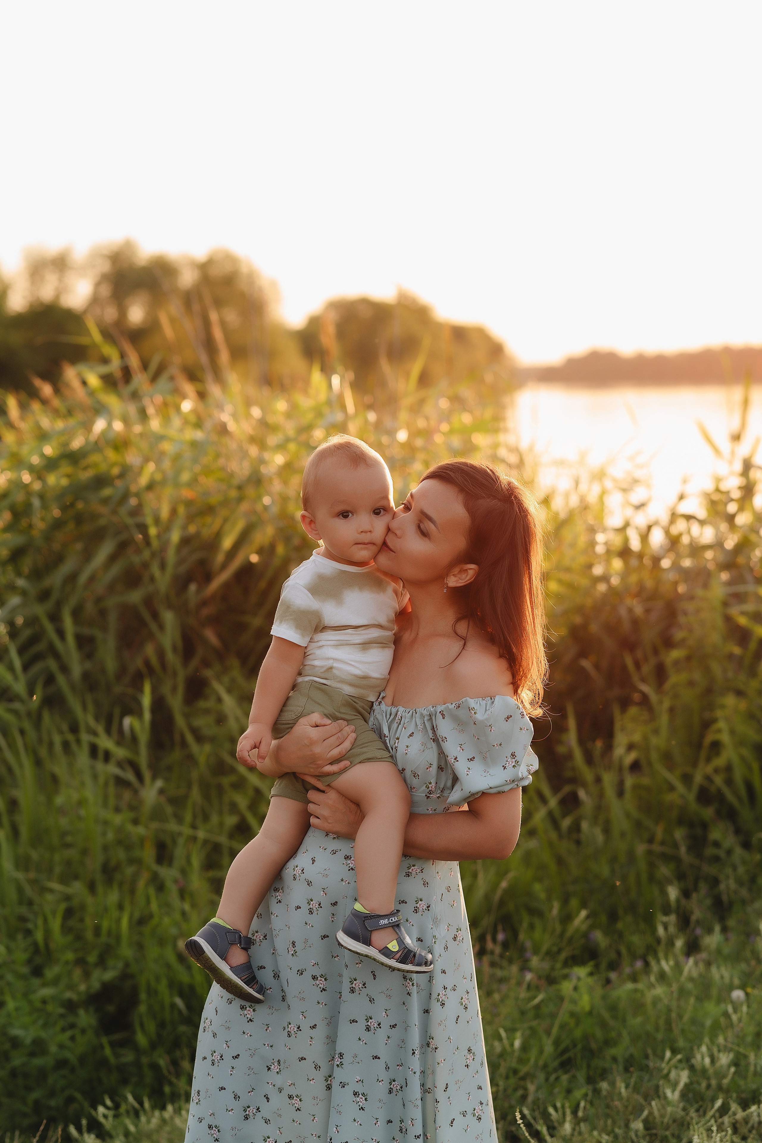 Семейная съемка на закате. Фотограф Карина Шмулёва. Воронеж и область