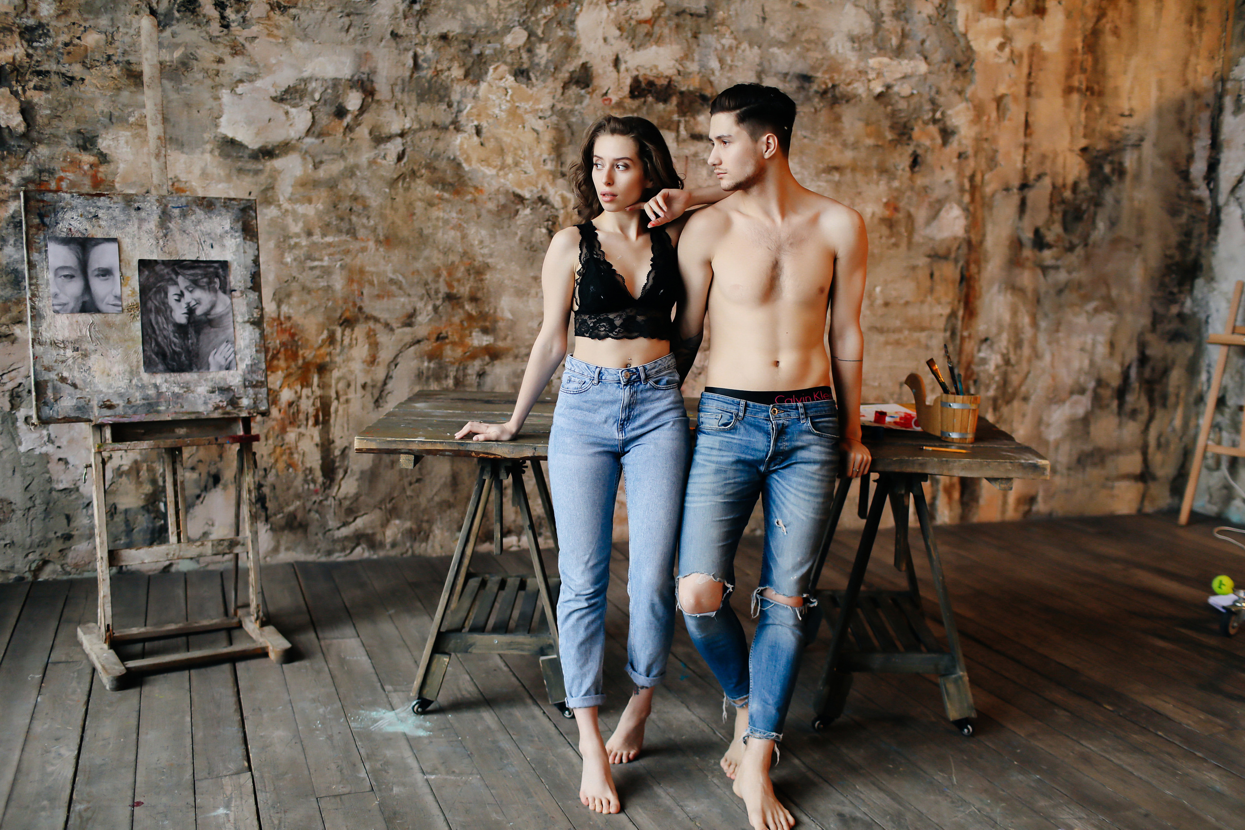 Съемка love story. Alena Nezalenova