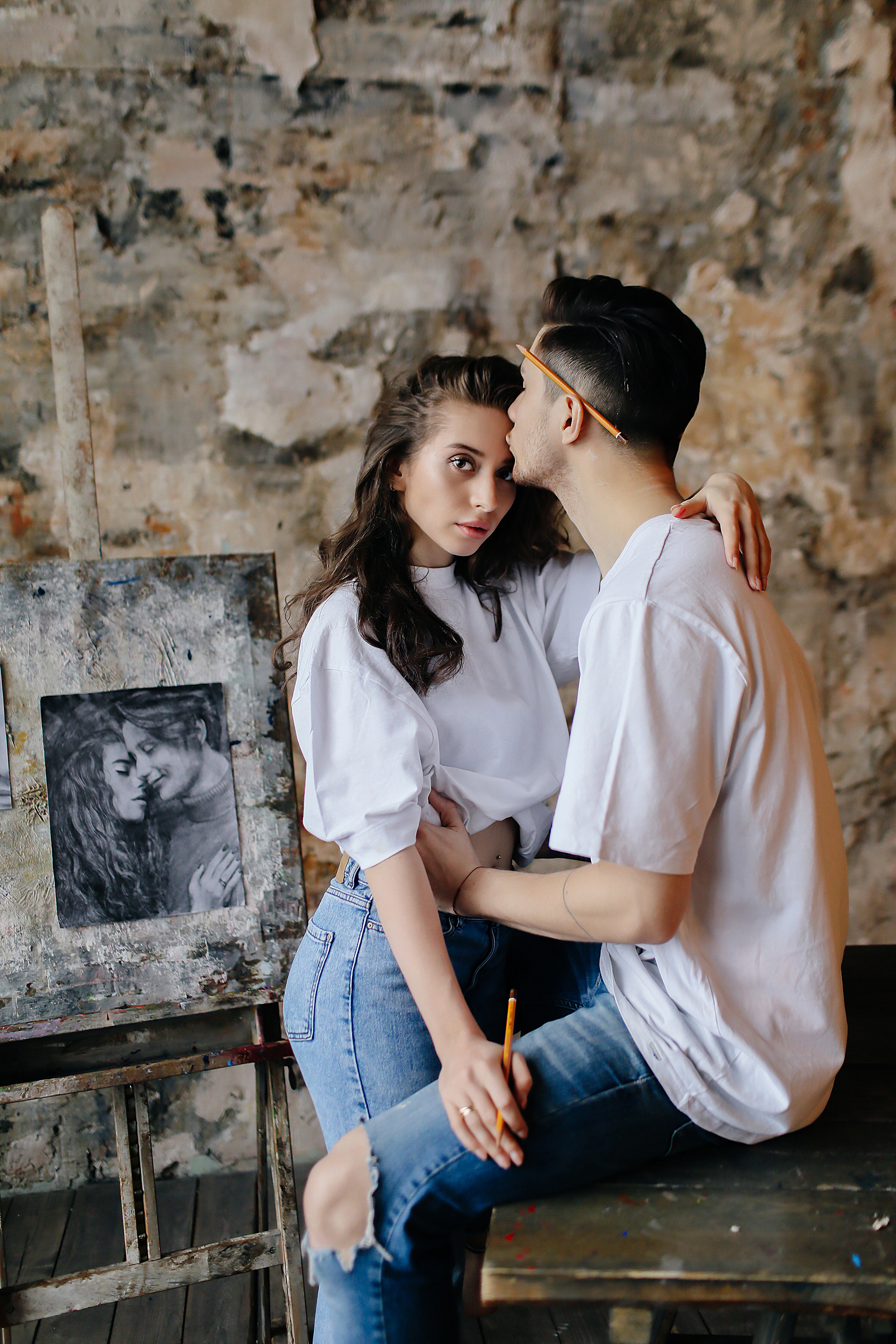 Съемка love story. Alena Nezalenova