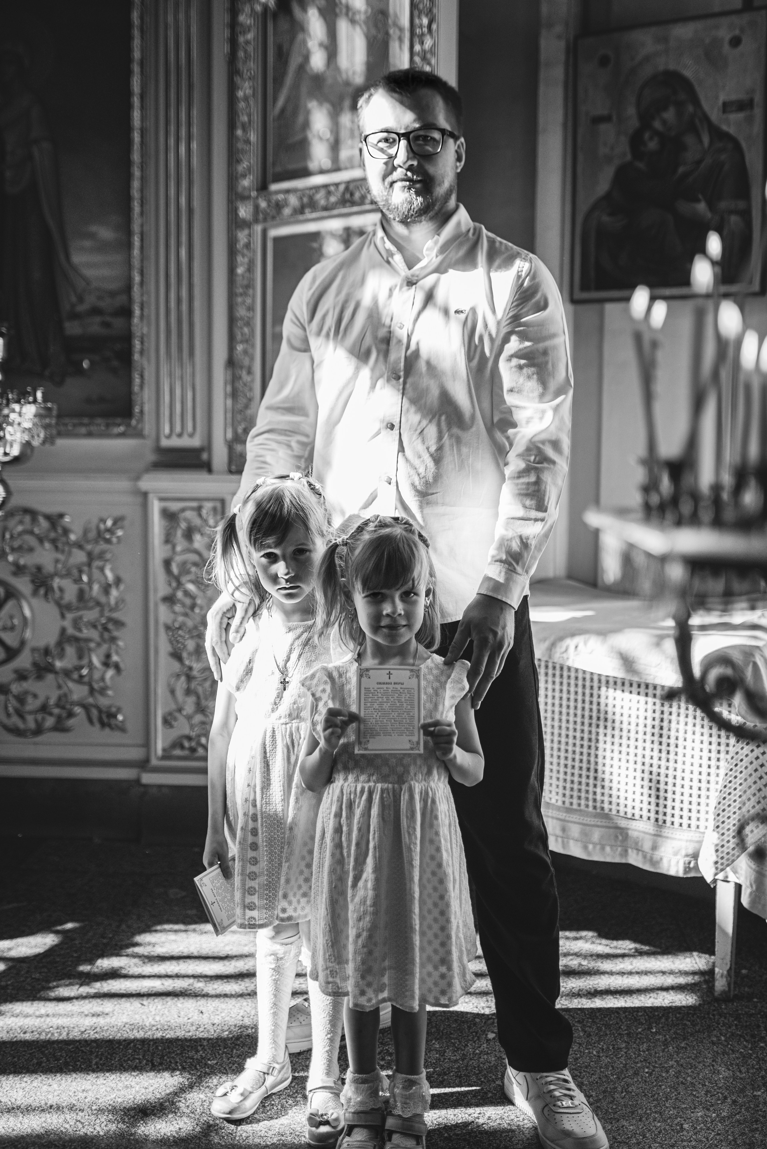 Крещение. Двойняшки. Семейный и детский фотограф в Санкт-Петербурге Светлана Юрьева