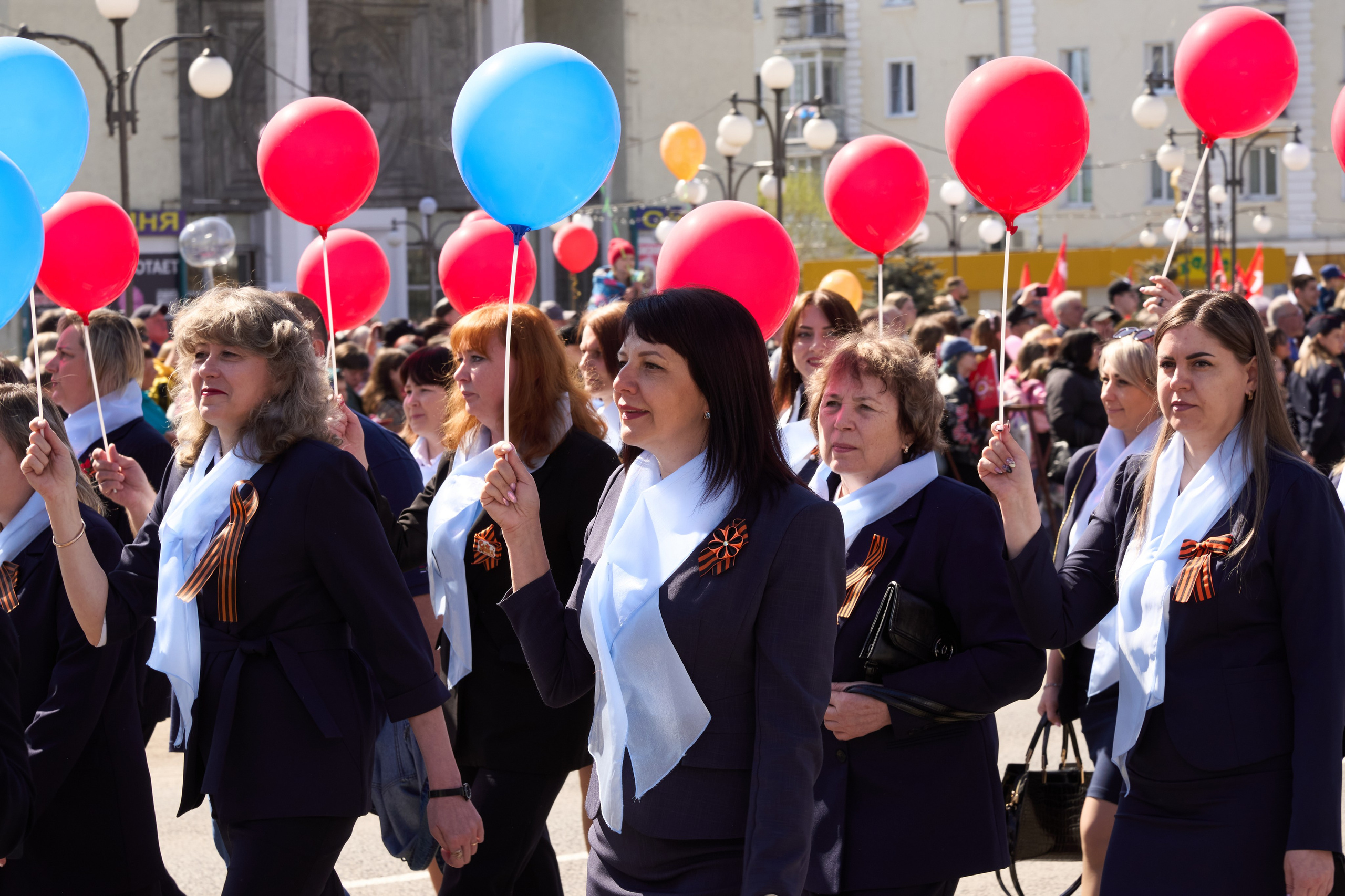 Празднование Дня победы 2024 в г. Ленинск-Кузнецкий. [fXph] Фотограф Масликов Илья. Съёмка мероприятий в Ленинске-Кузнецком