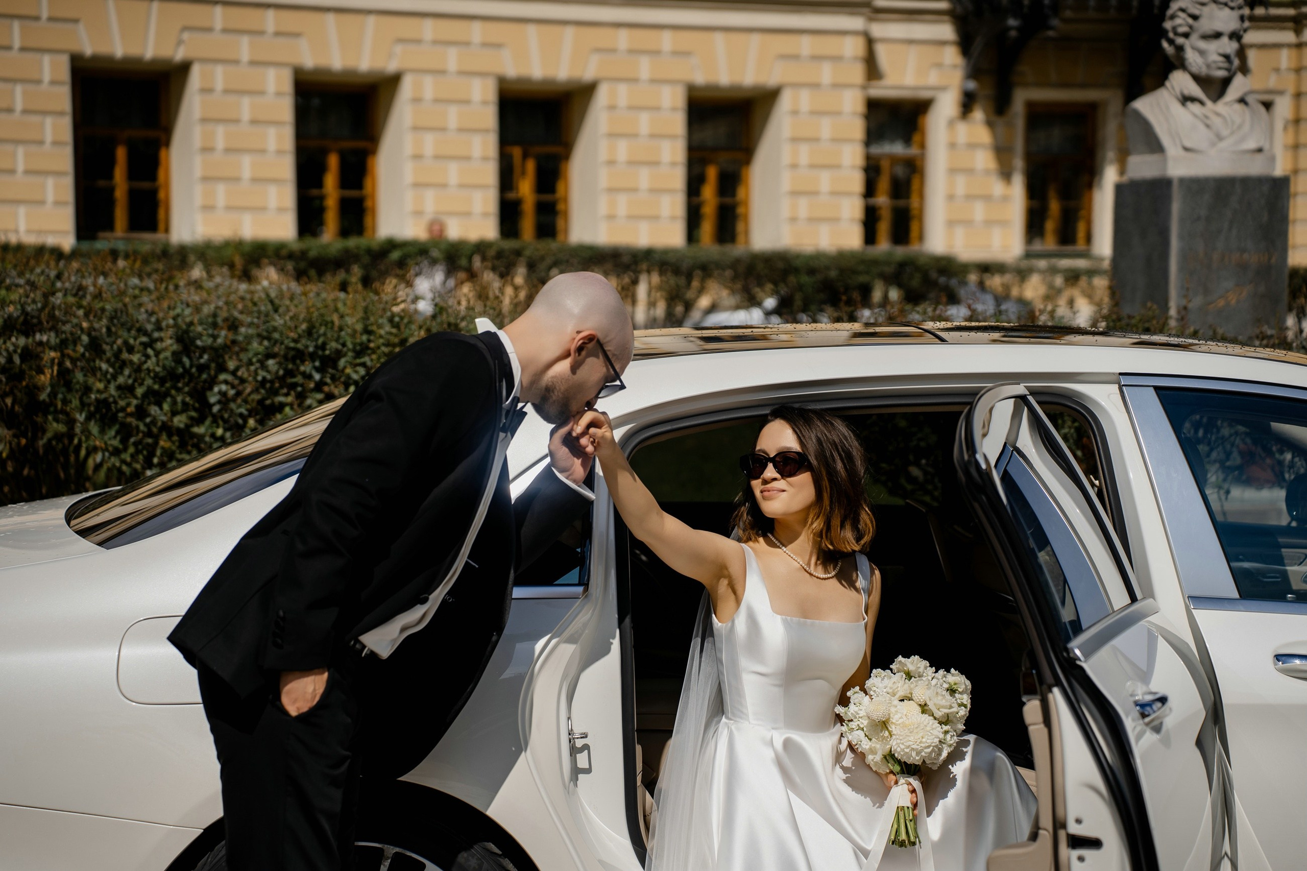 Регистрация брака в библиотеке Пушкина. Свадебный и семейный фотограф в Москве Светлана Зоткина