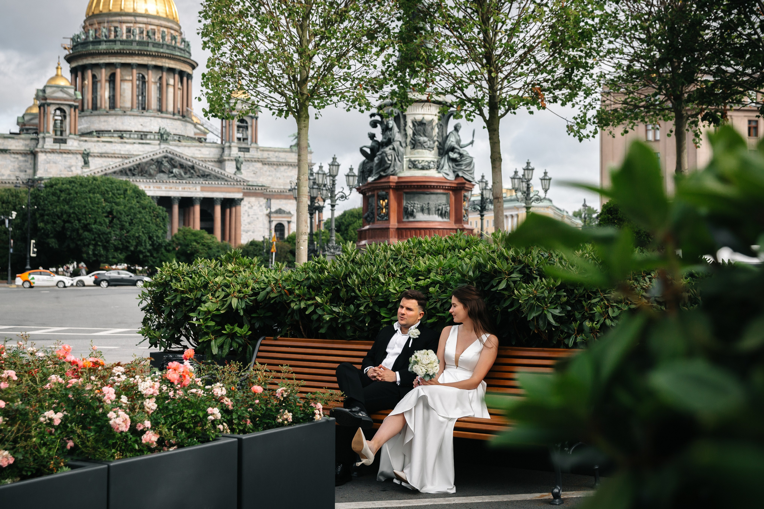 КРОНШТАДТСКИЙ ЗАГС | Август, Летний сад, Исаакий. Свадебный фотограф в Санкт-Петербурге Полина Корзухина