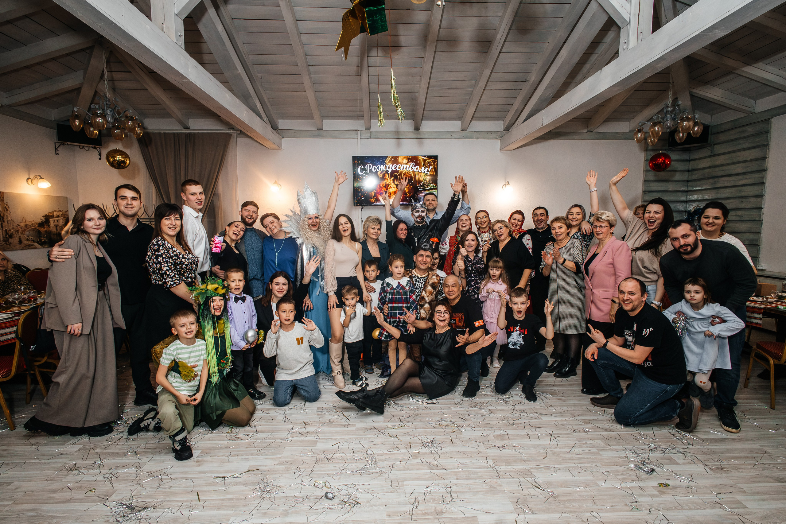 Рождество в ресторане «Казачок». Александр Антонов. Профессиональный свадебный, репортажный фотограф в Москве, Подольске. Фото+Видео на любой праздник