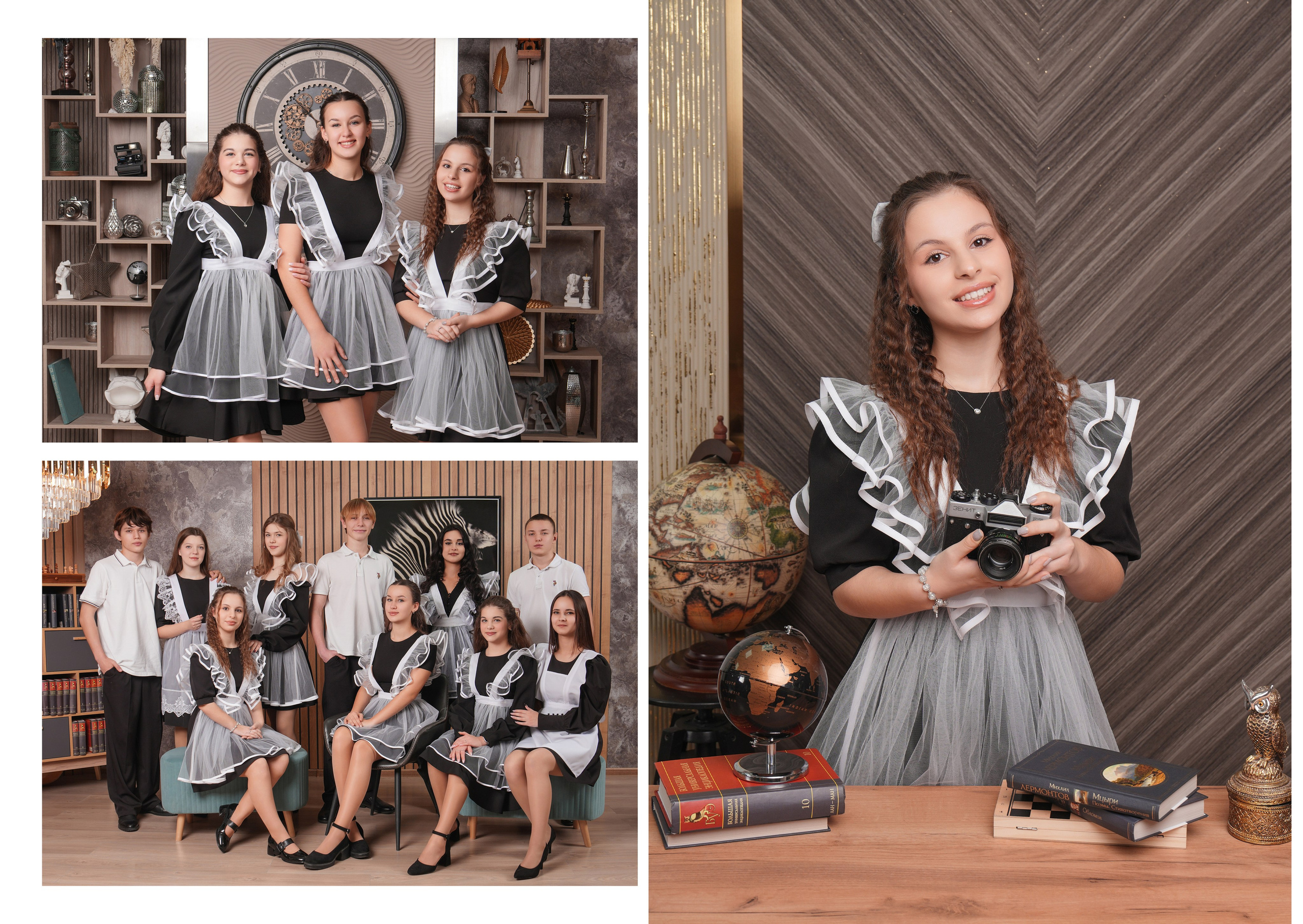 ШКОЛА 61 9 Ж. Красивый выпускной альбом в Краснодаре