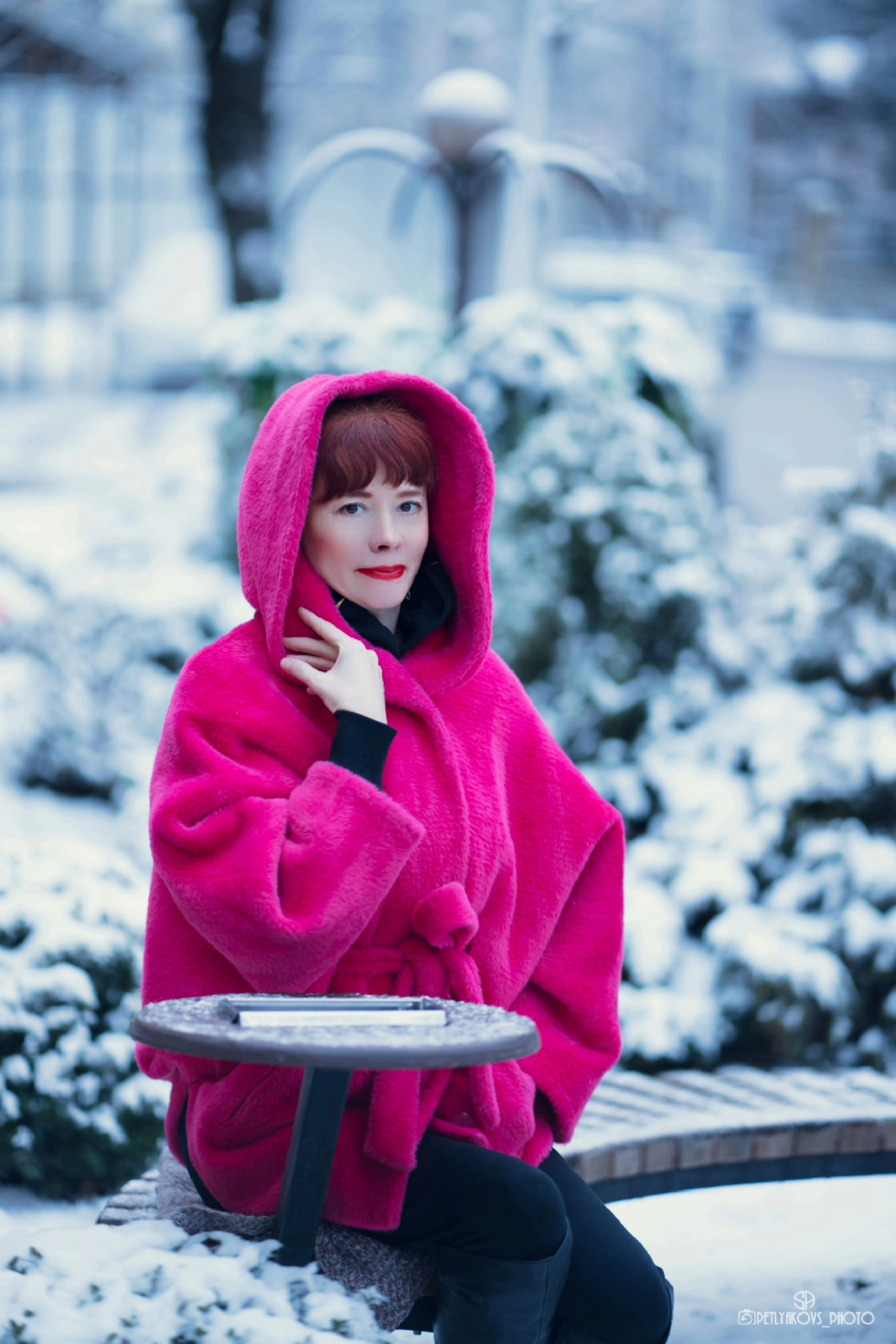 Модель L'ATTIRANCE — французского глянцевого журнала о моде. Светлана Фатьянова