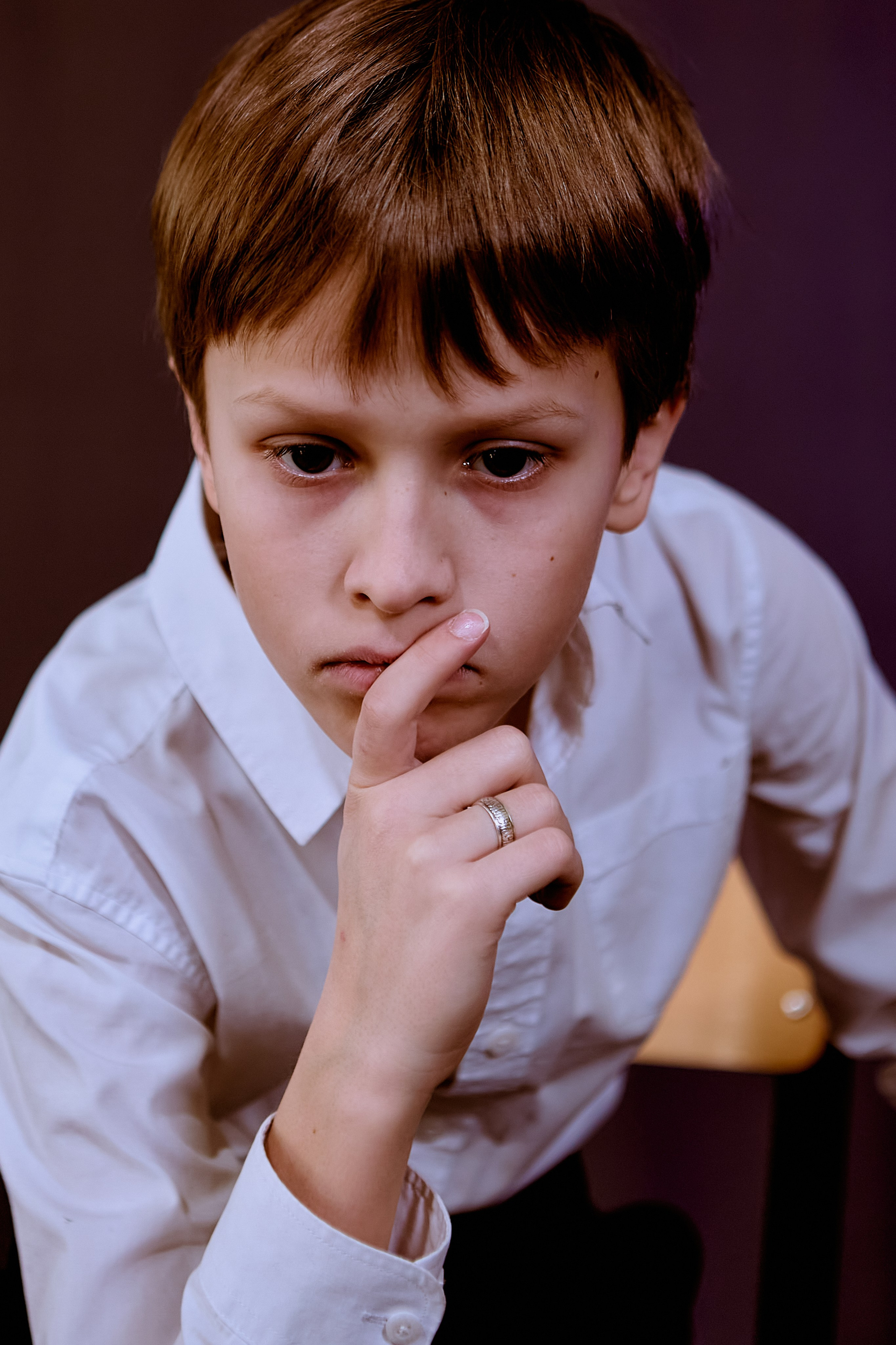 Школьный портрет для фотокниги. Фотограф Николай Голованов