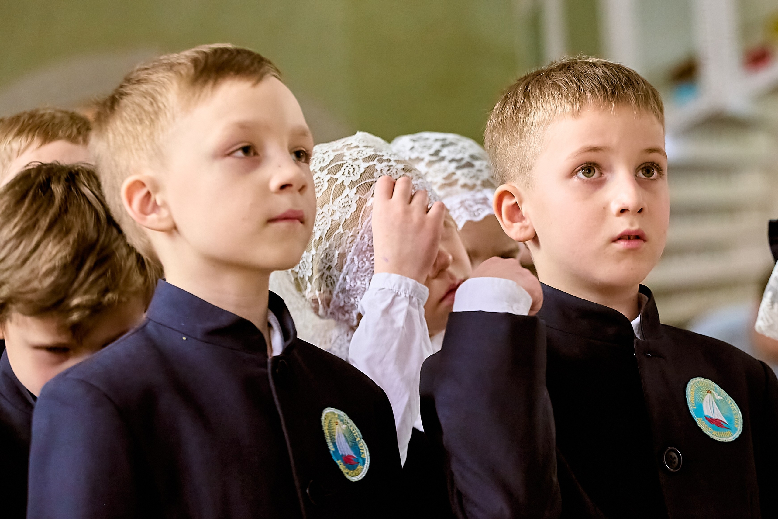 Лица Храма Детский Портрет в Храме