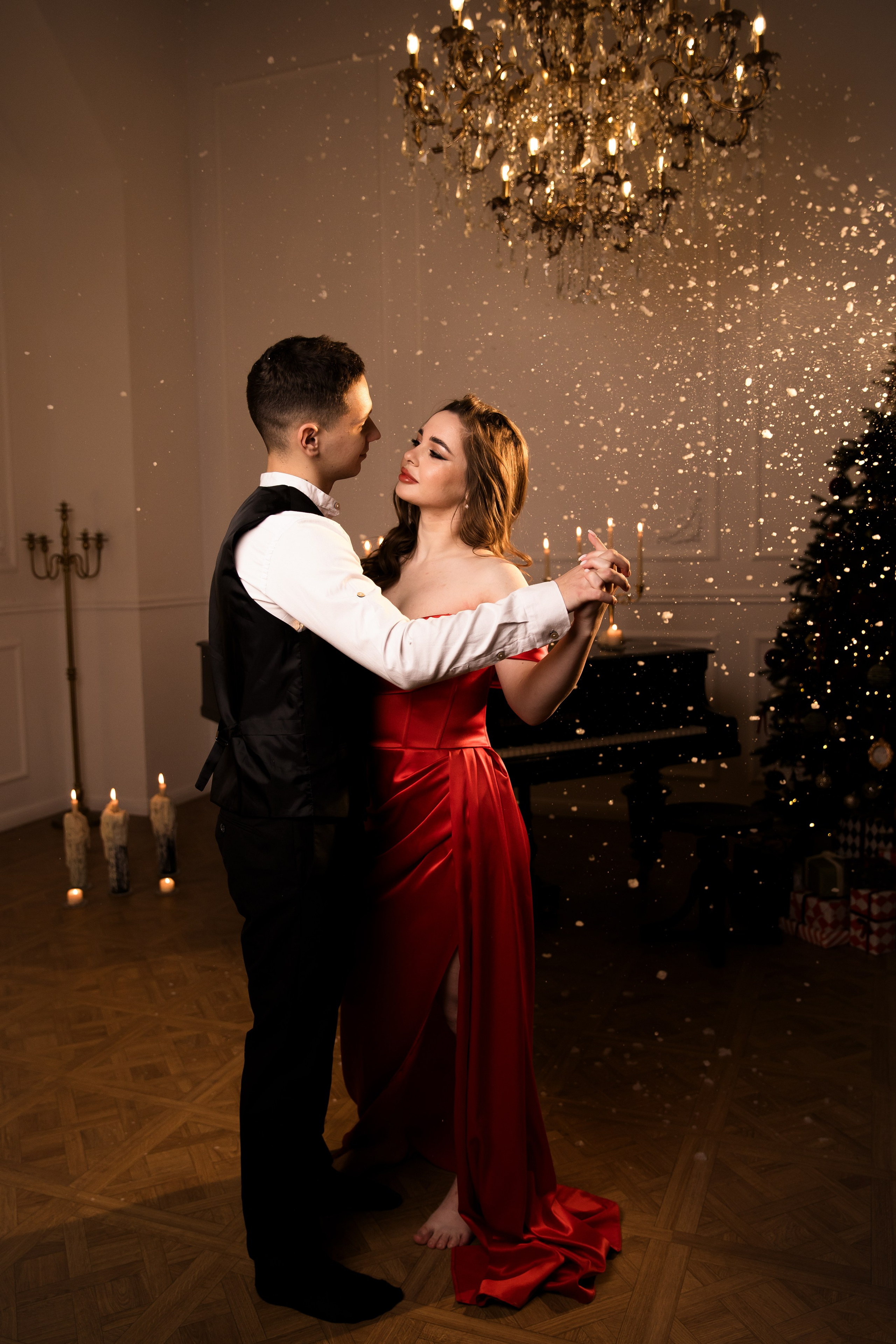 Снежная в студии