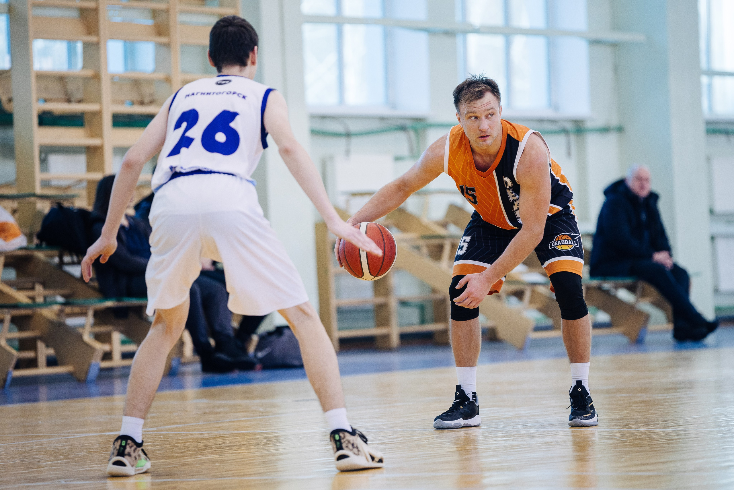 Любительский Чемпионат Магнитогорска по баскетболу // 09.02.25. Денис Прохоров Фотограф в г. Магнитогорск