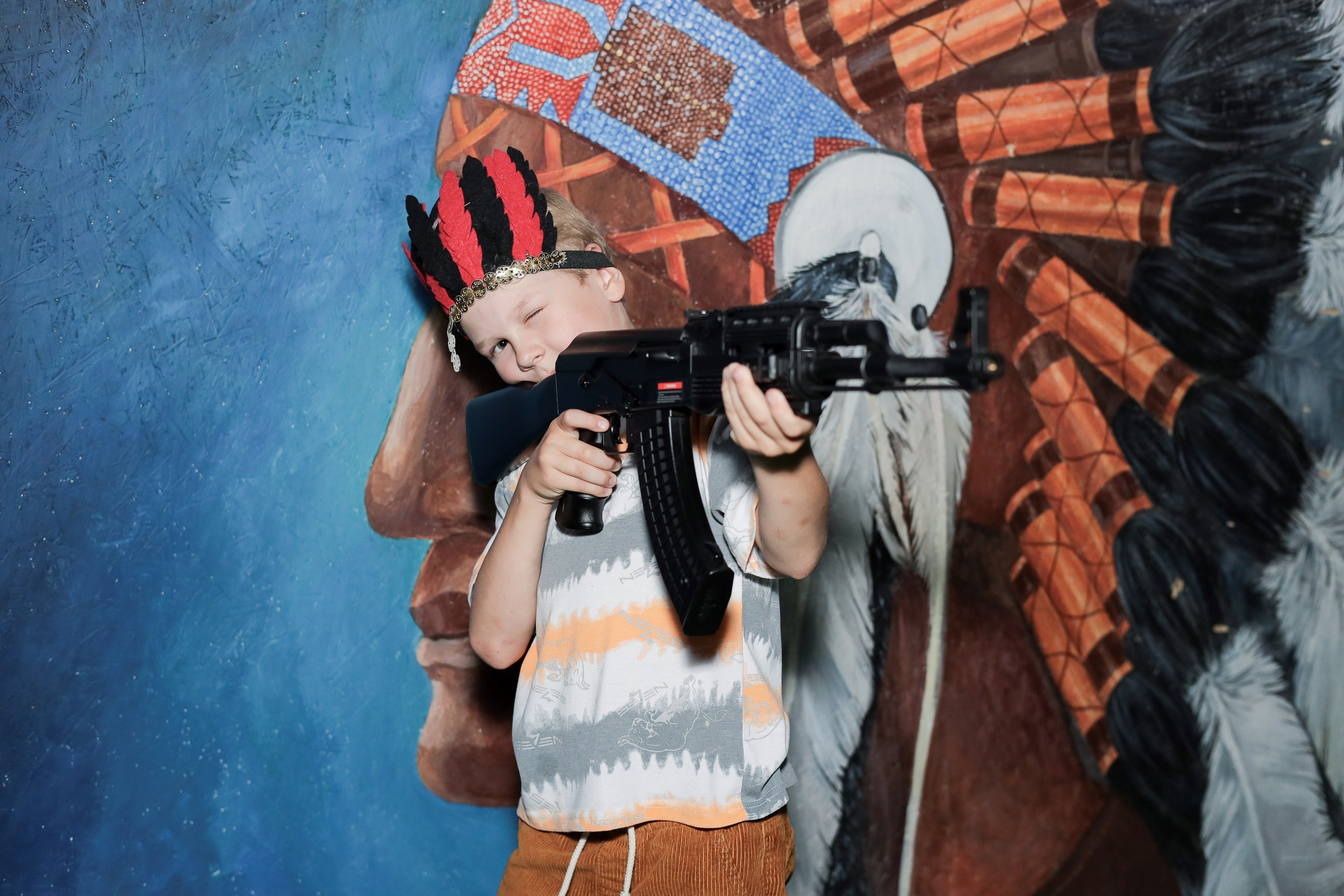 День рождение в стрелковом клубе. Фотограф Надршина Лилия