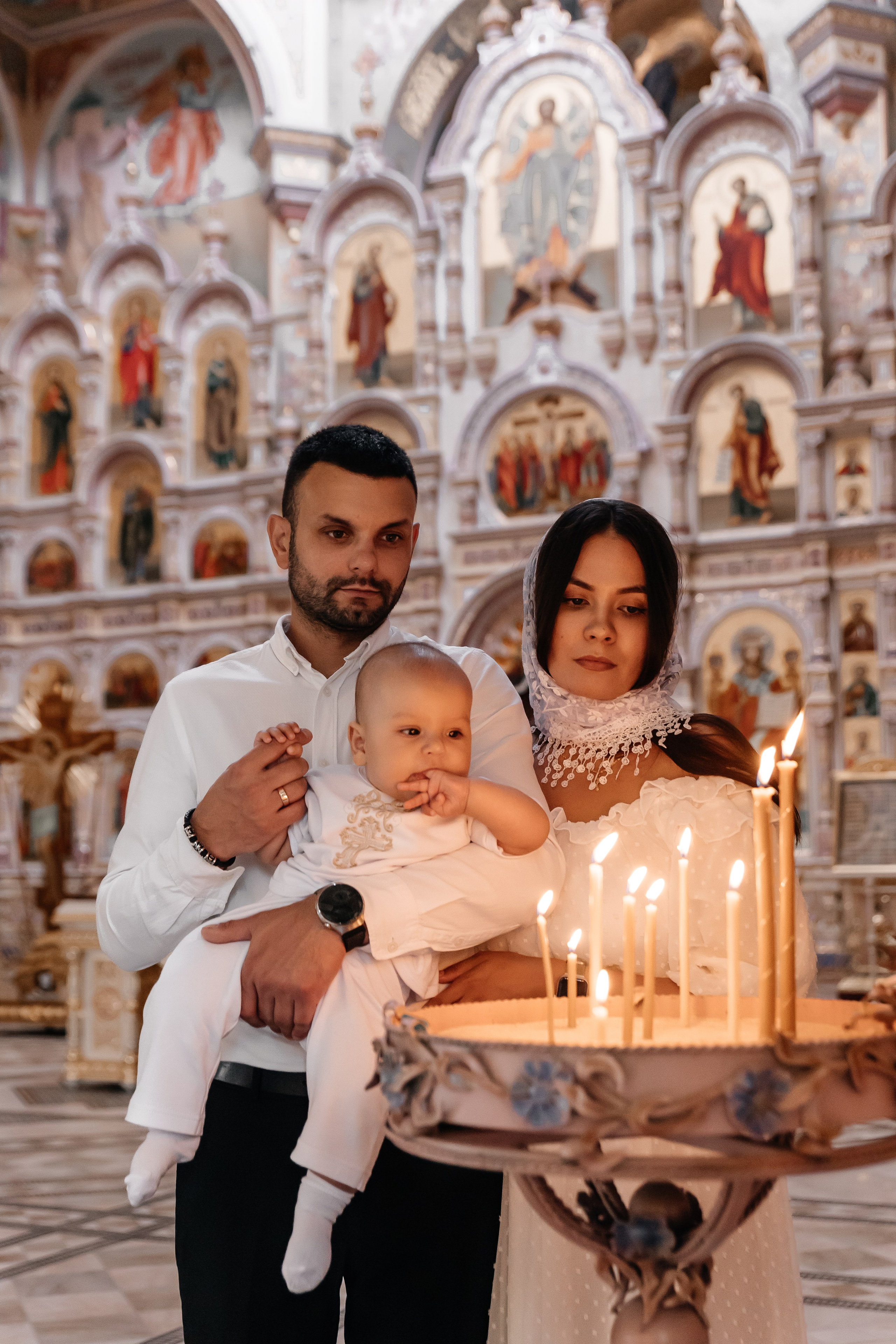 Крещение Амира. Семейный фотограф Минск Усова Ольга