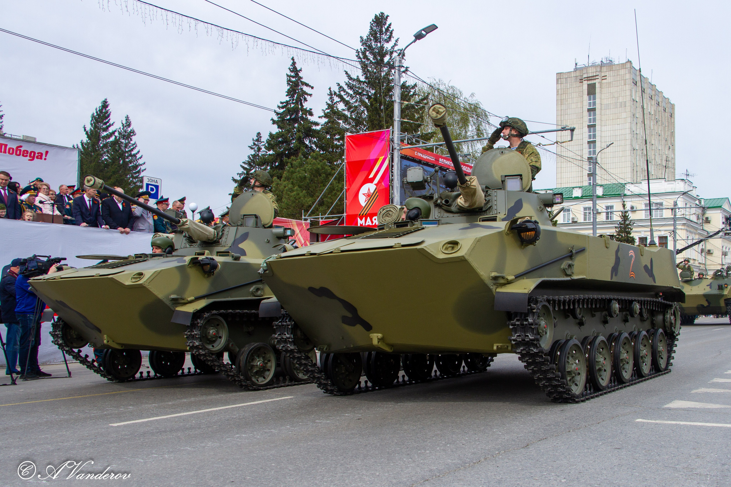 Парад Победы Омск 2024. Фотограф Омск | Александр Вандеров