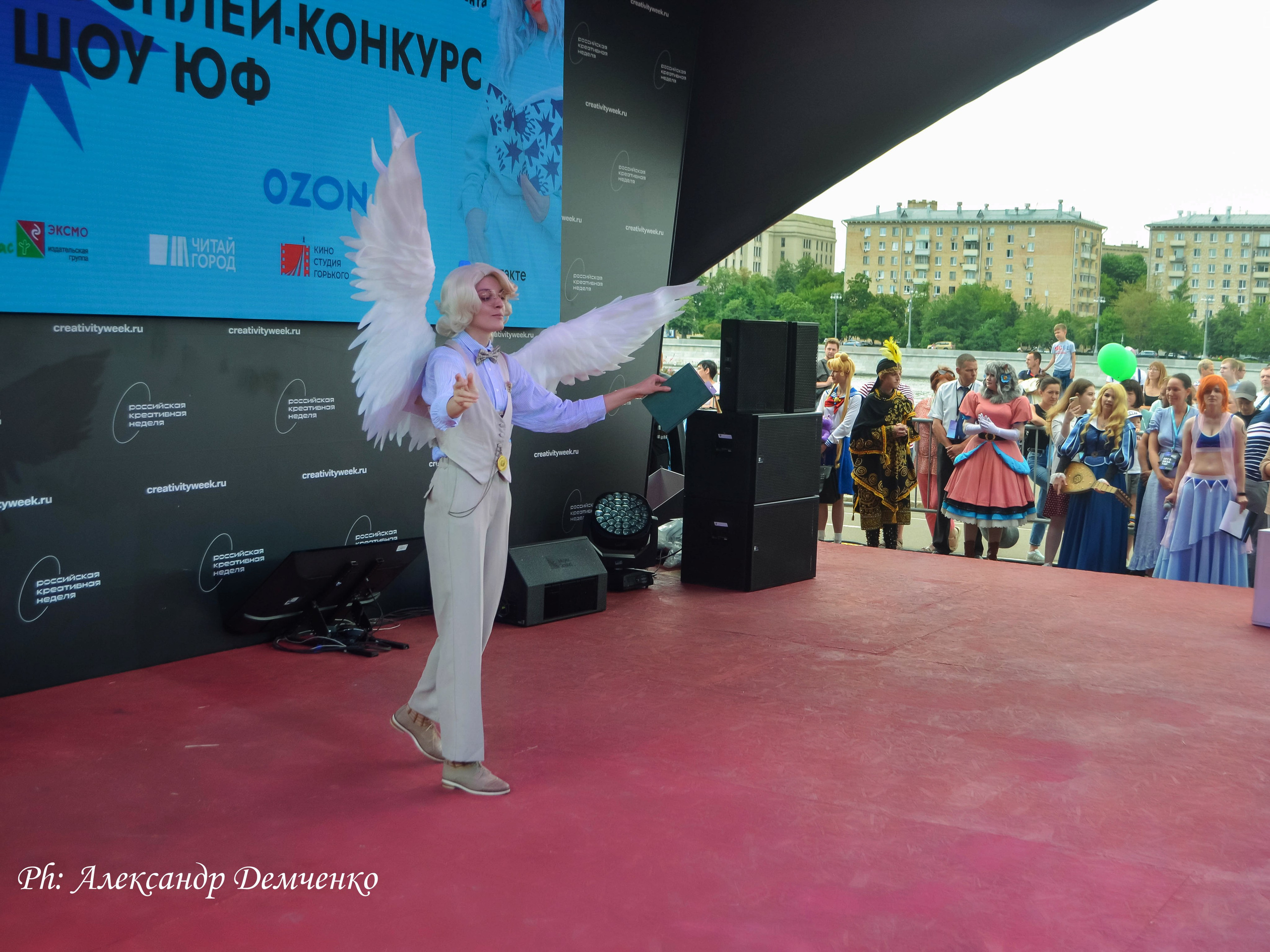 Фотосессия в Парке Горького на Лидеры молодого контента