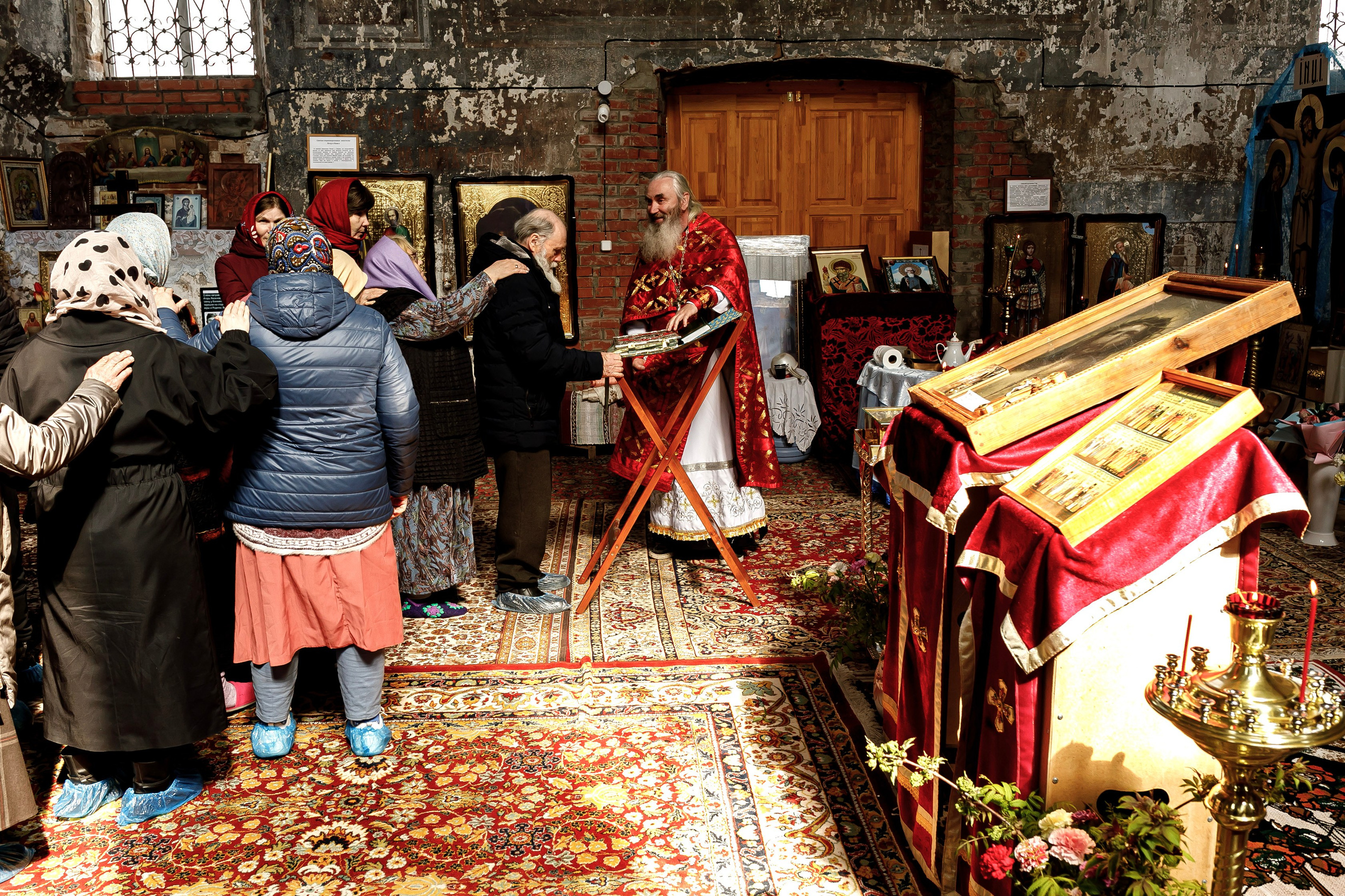 Отец Сергий. Фотограф Андрей Гузеев