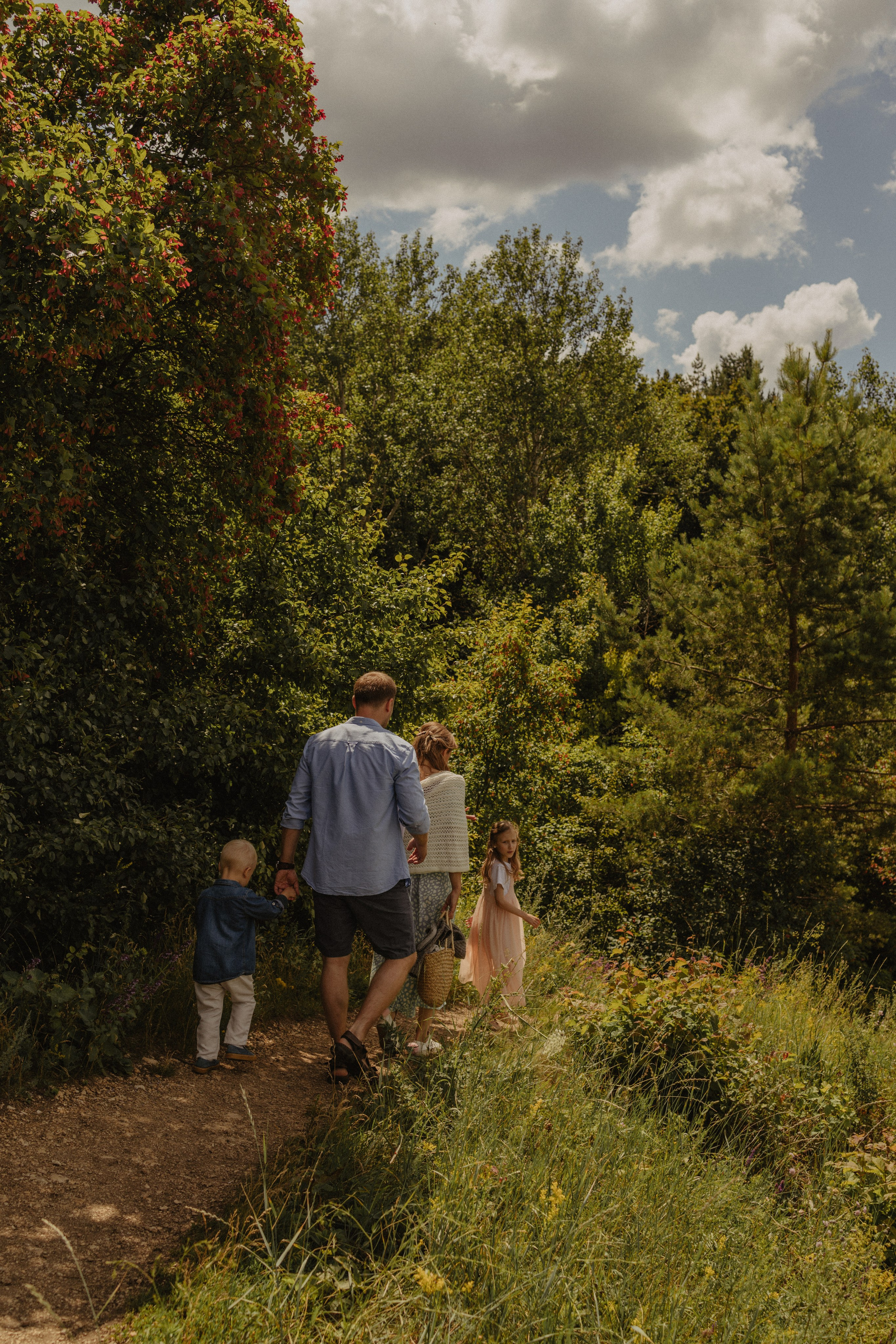 В Донском лесу. Семейный лайфстайл фотограф в г. Липецк