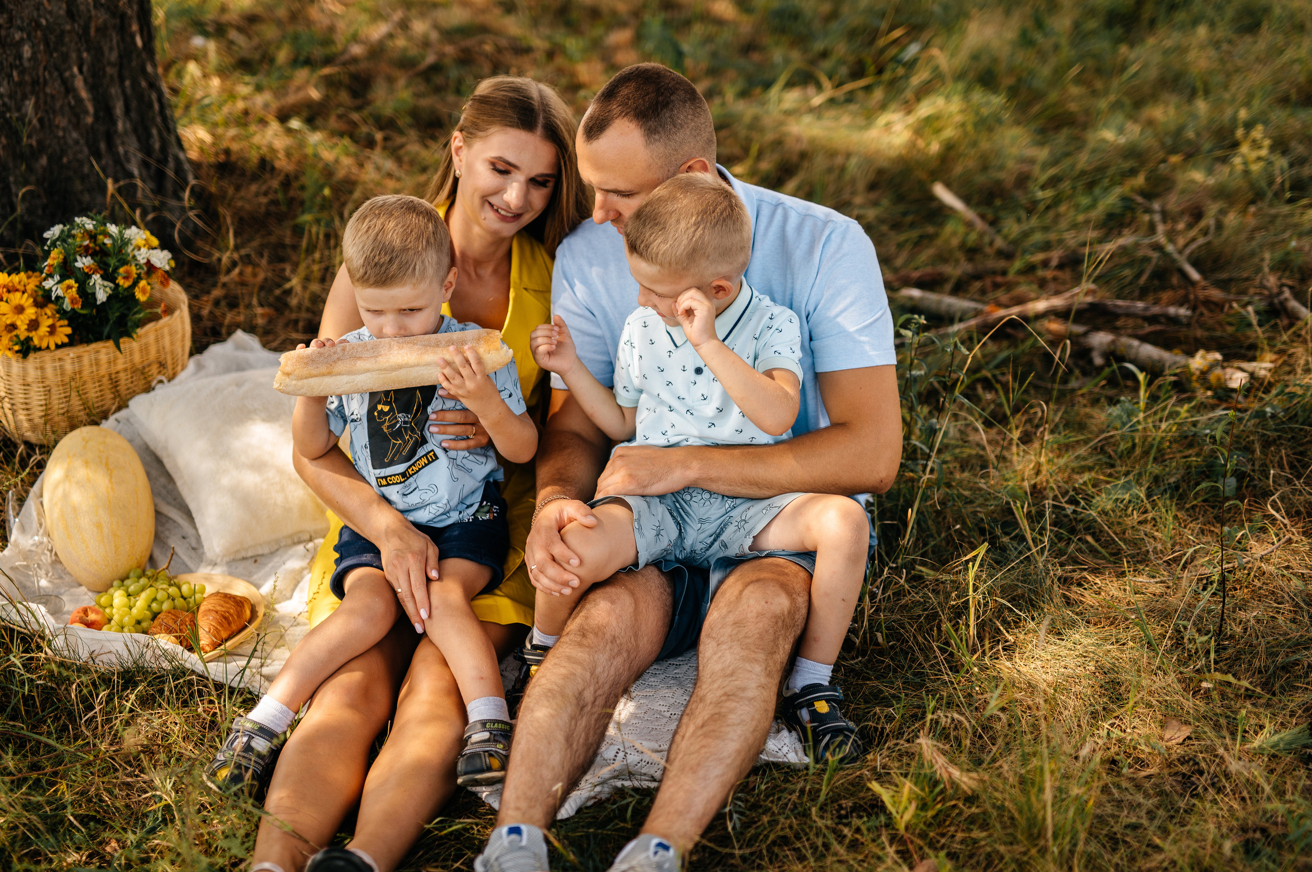 Семейный пикник. Катя Курлович — семейный фотограф в Бобруйске и Минске