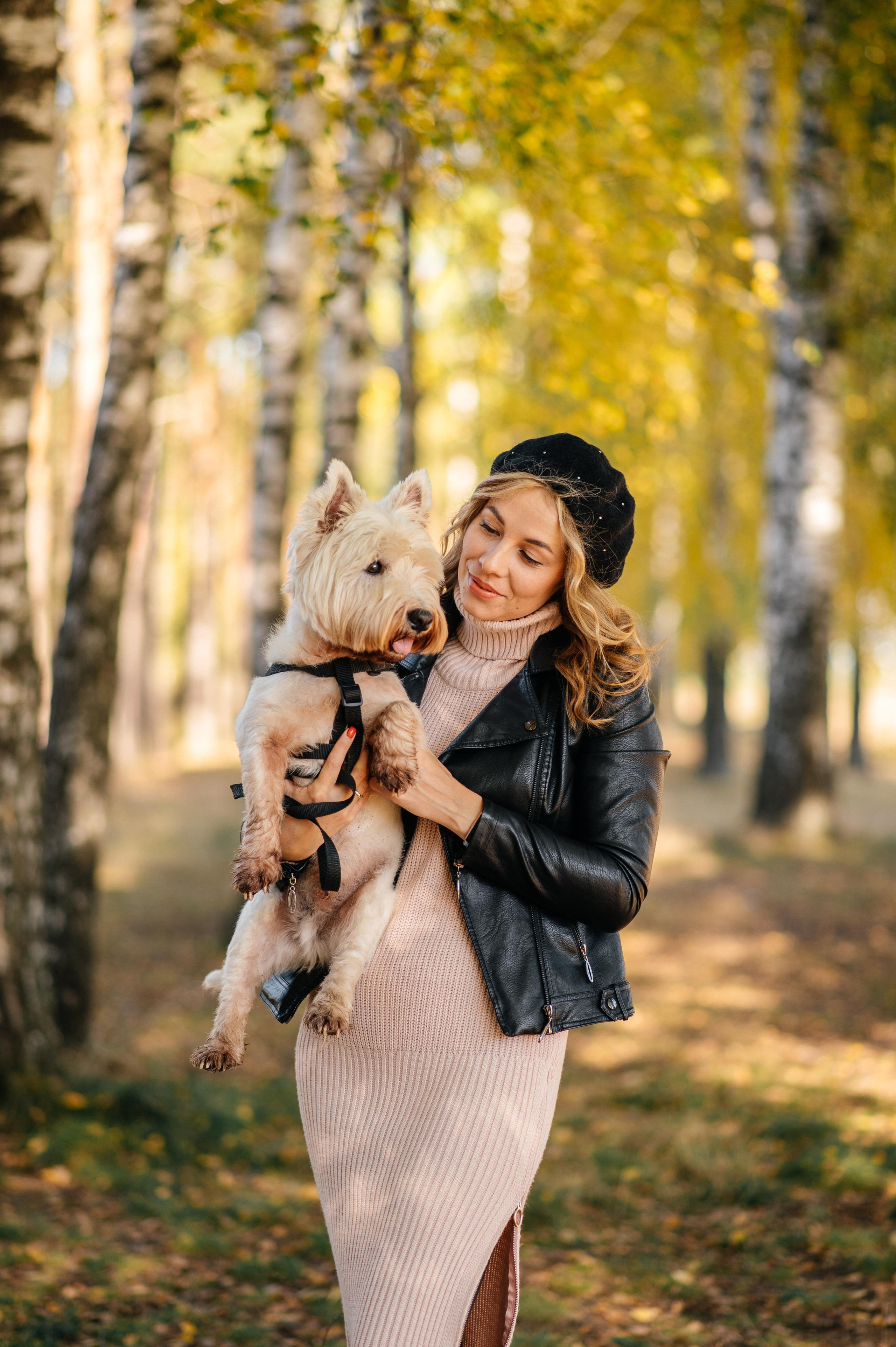Татьяна и её питомец. Катя Курлович — семейный фотограф в Бобруйске и Минске