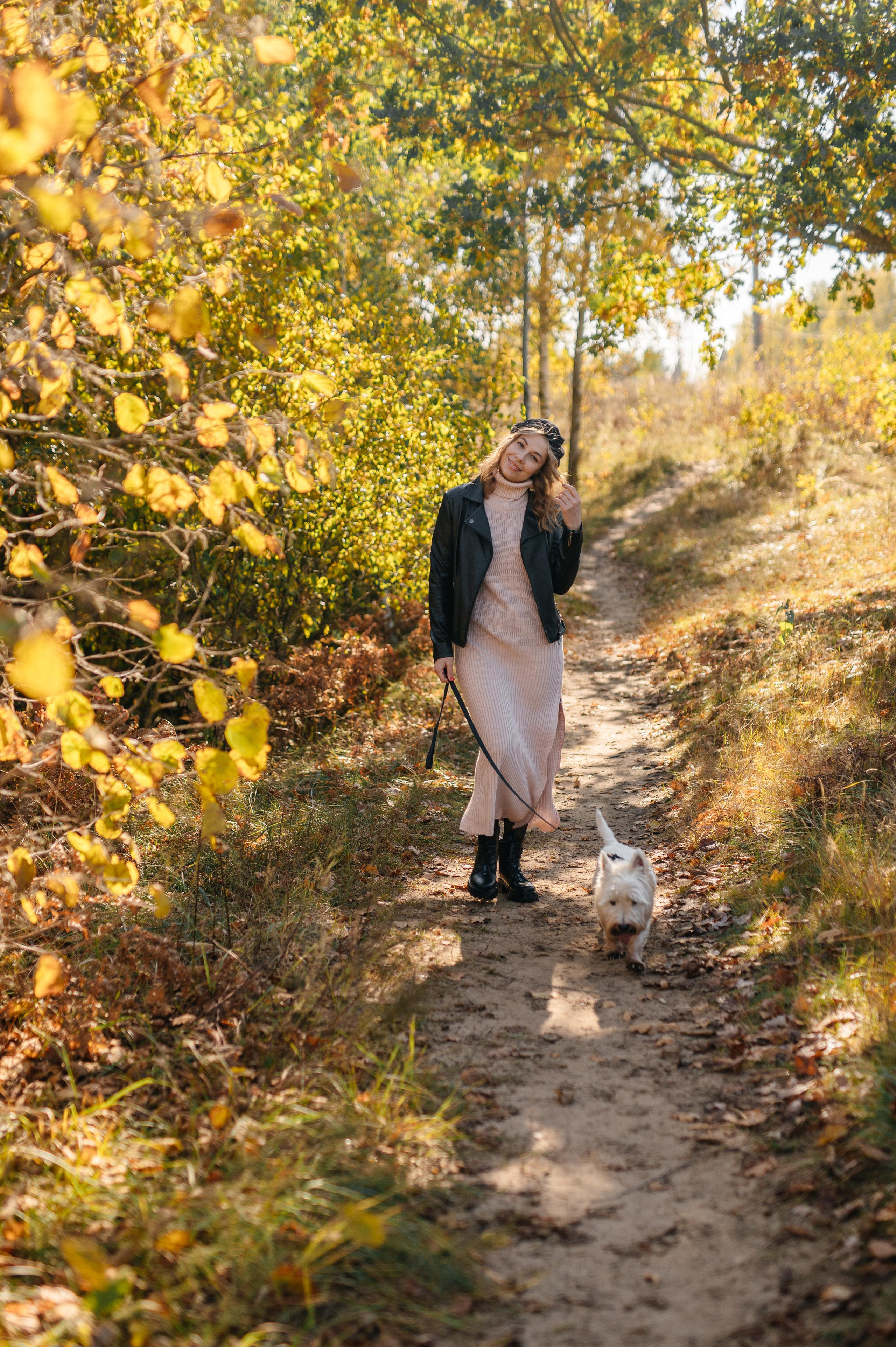 Татьяна и её питомец. Катя Курлович — семейный фотограф в Бобруйске и Минске