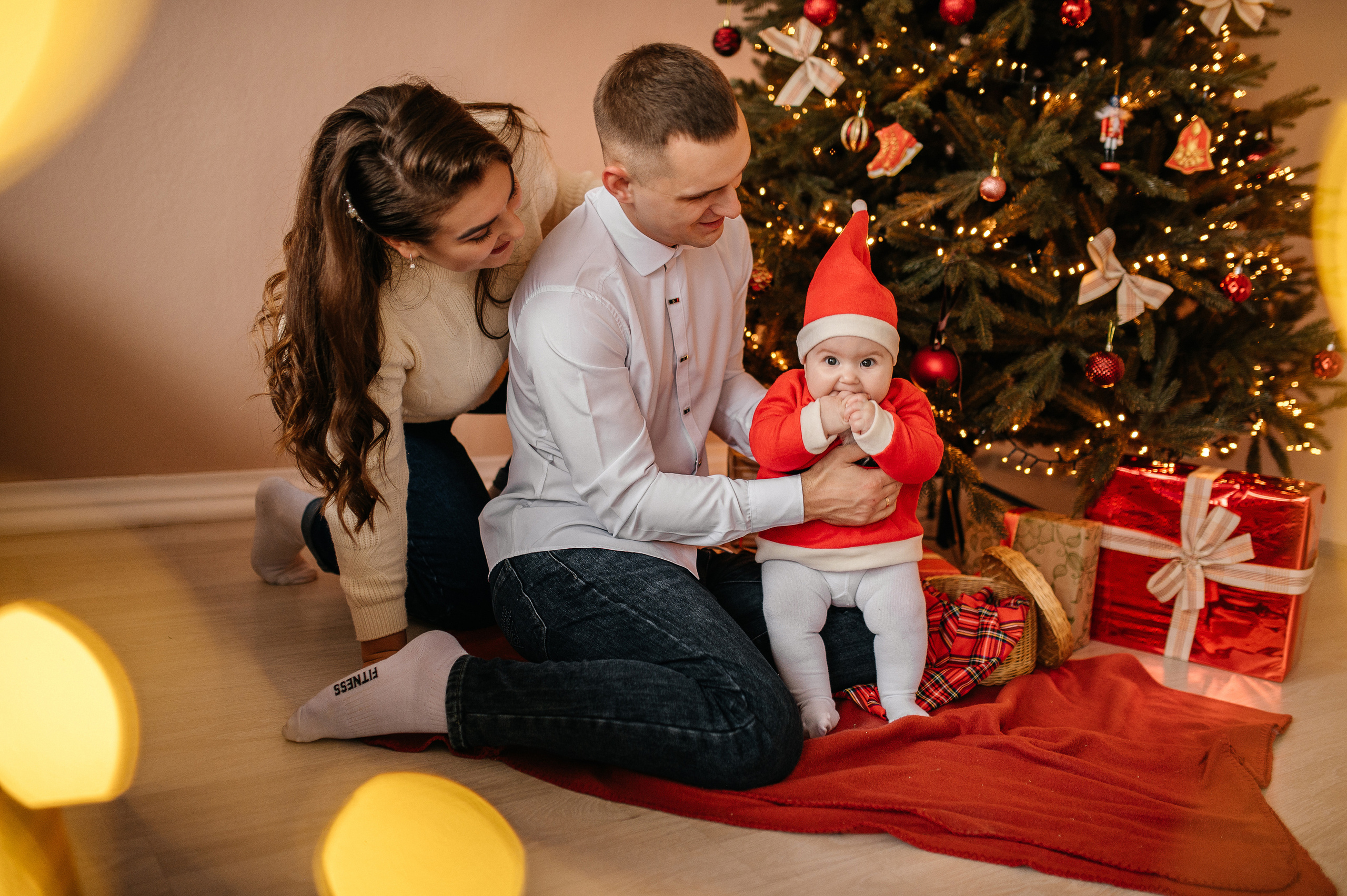 Первый новый год Ульяны. Катя Курлович — семейный фотограф в Бобруйске и Минске