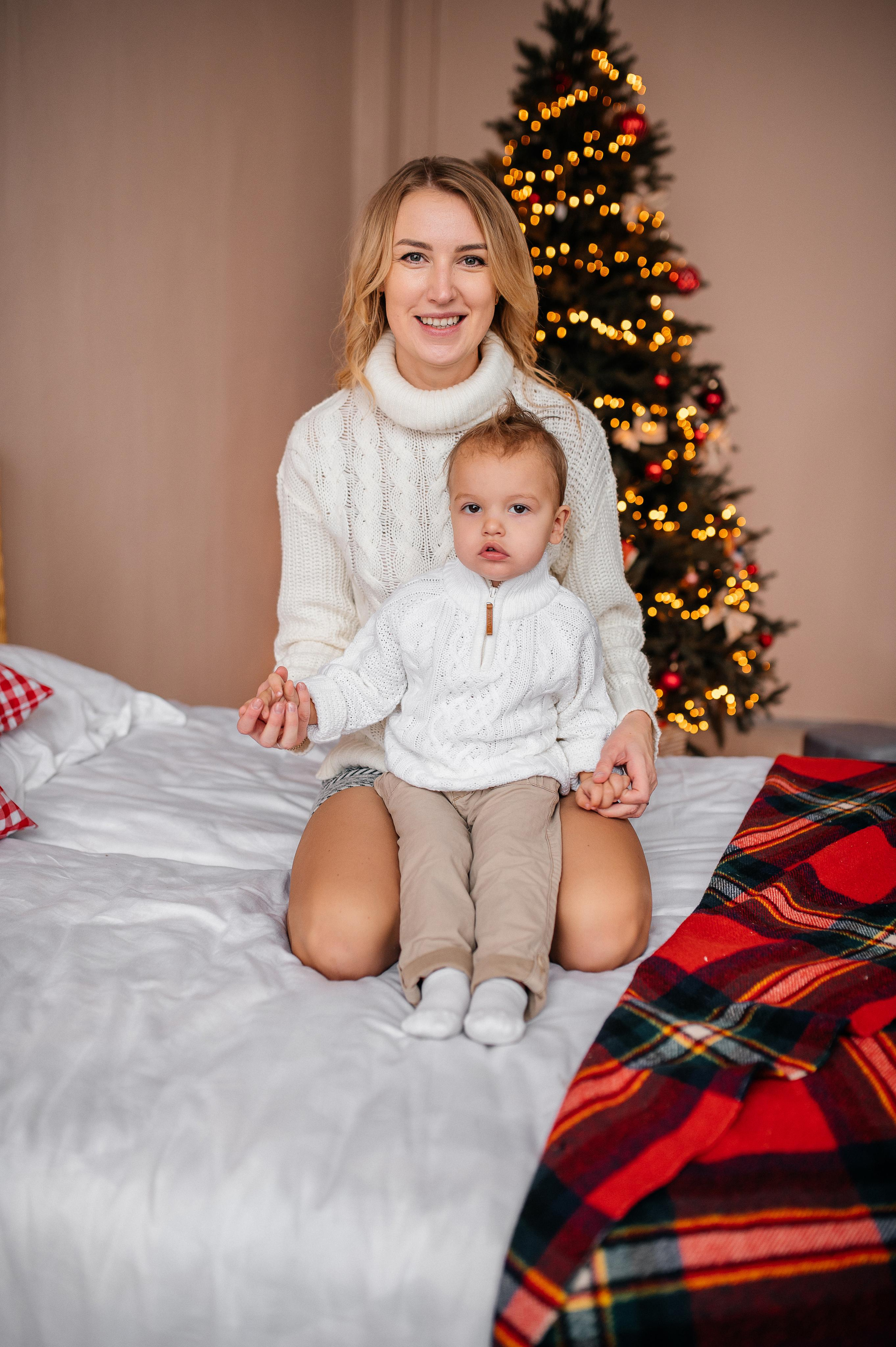 Новогодняя семейная фотосессия. Катя Курлович — семейный фотограф в Бобруйске и Минске