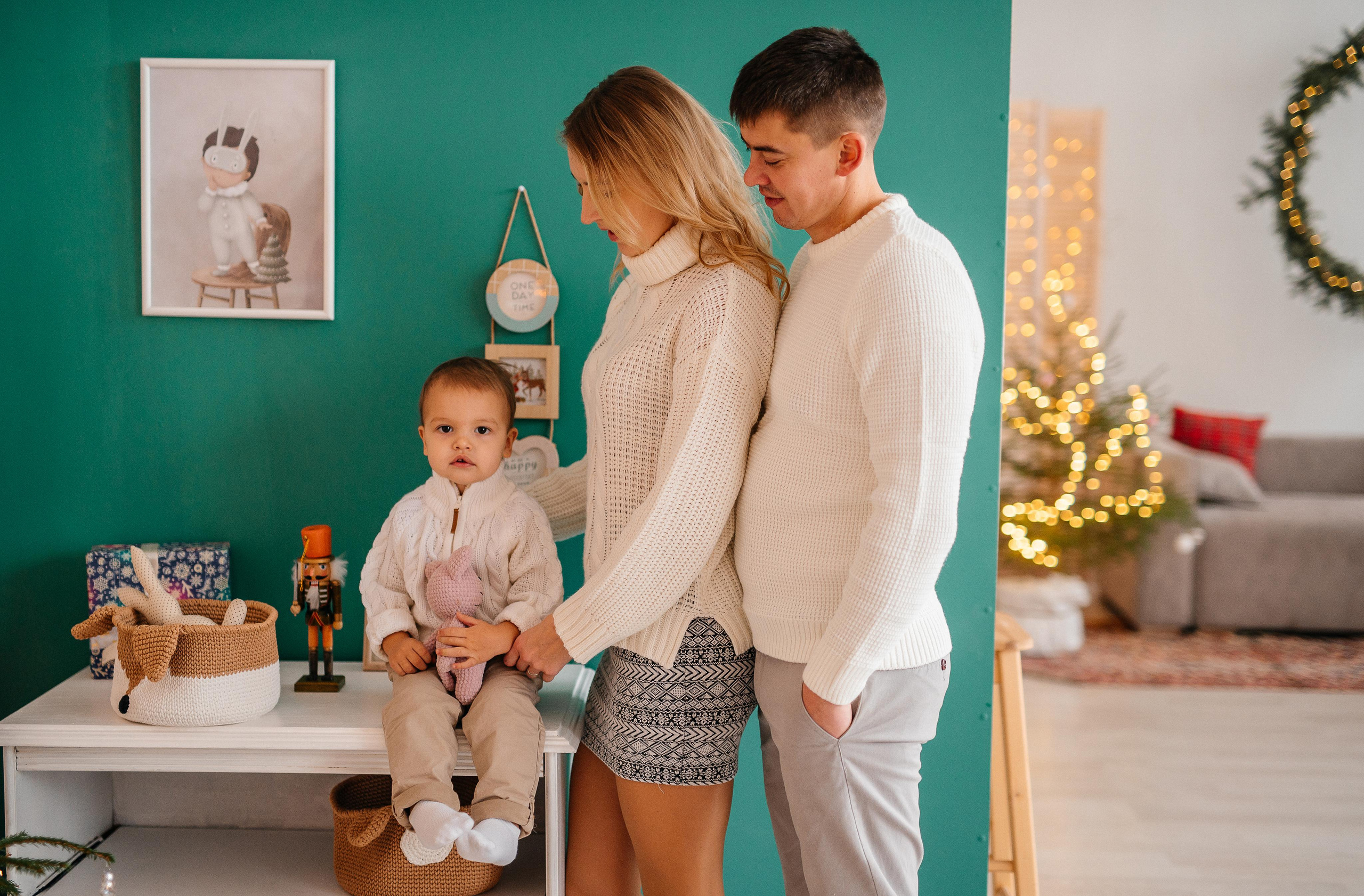 Новогодняя семейная фотосессия. Катя Курлович — семейный фотограф в Бобруйске и Минске