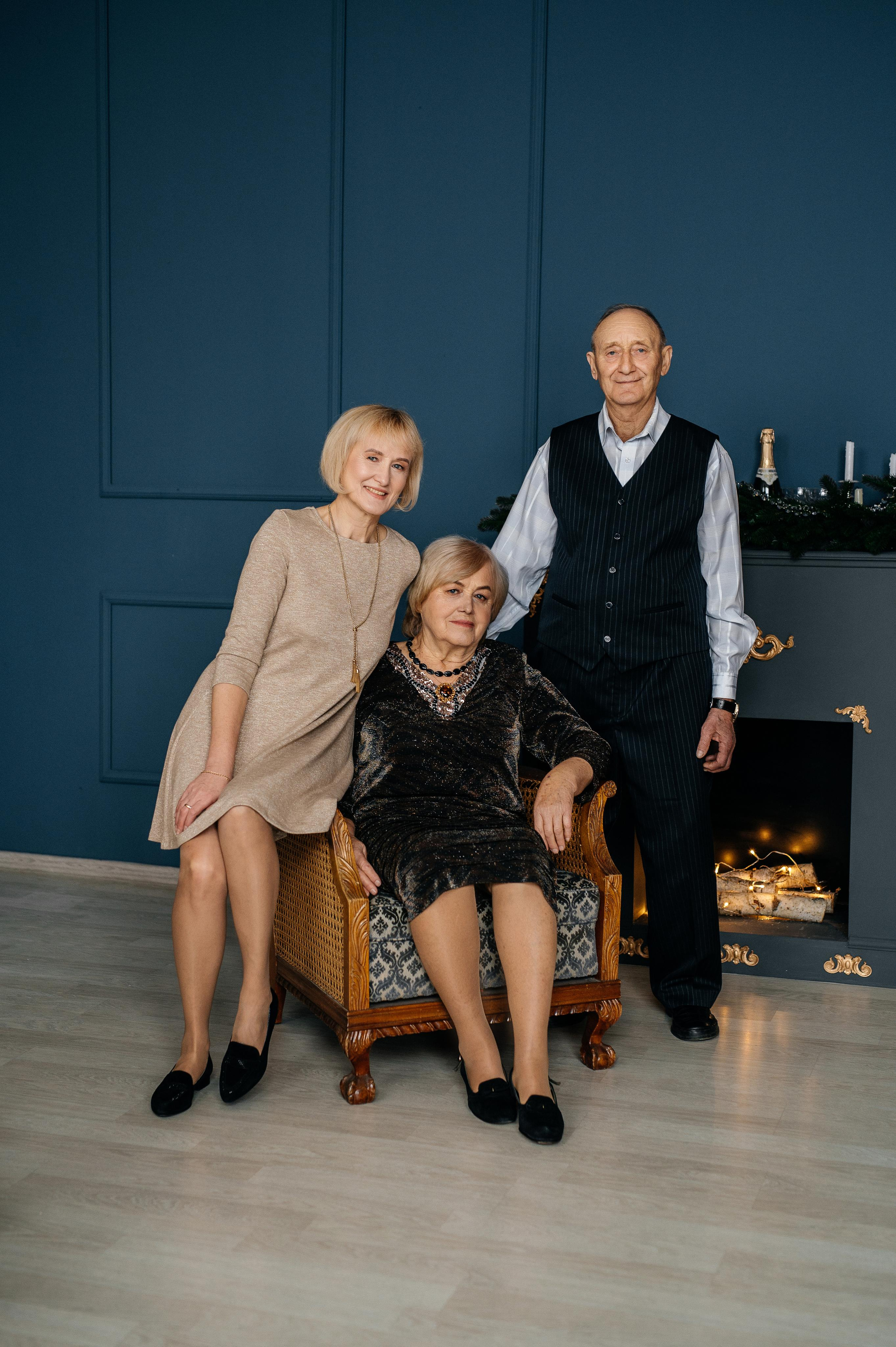 Новогодняя фотосессия большой семьи. Катя Курлович — семейный фотограф в Бобруйске и Минске