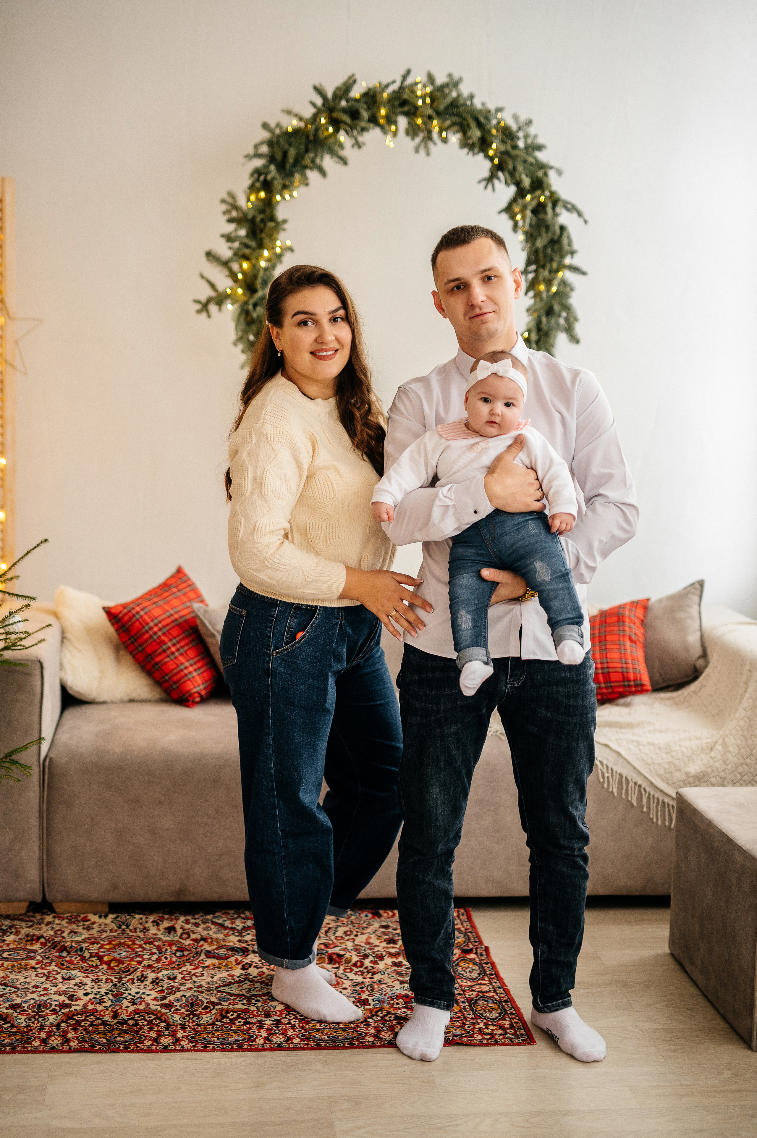 Первый новый год Ульяны. Катя Курлович — семейный фотограф в Бобруйске и Минске