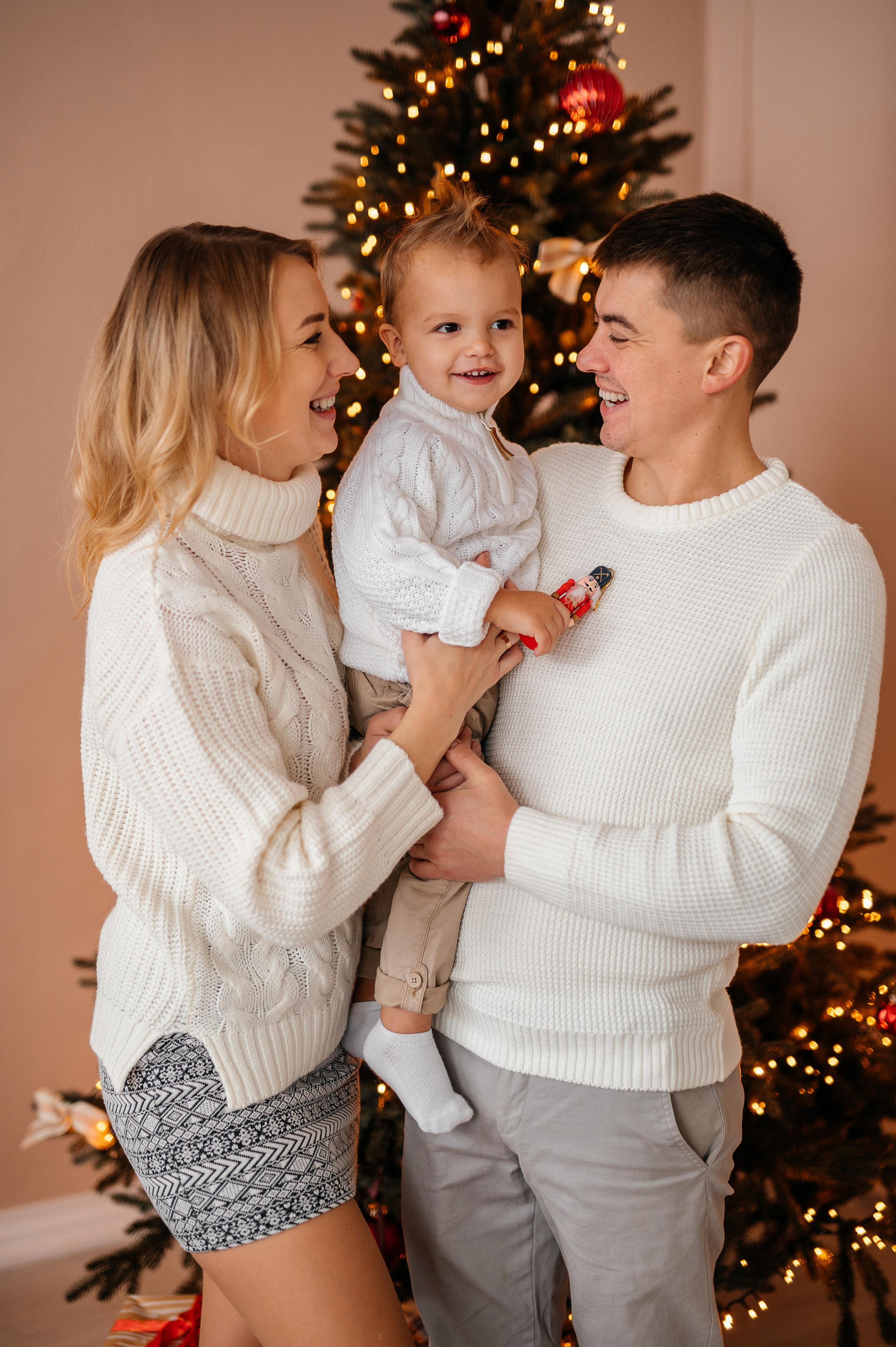 Новогодняя семейная фотосессия. Катя Курлович — семейный фотограф в Бобруйске и Минске