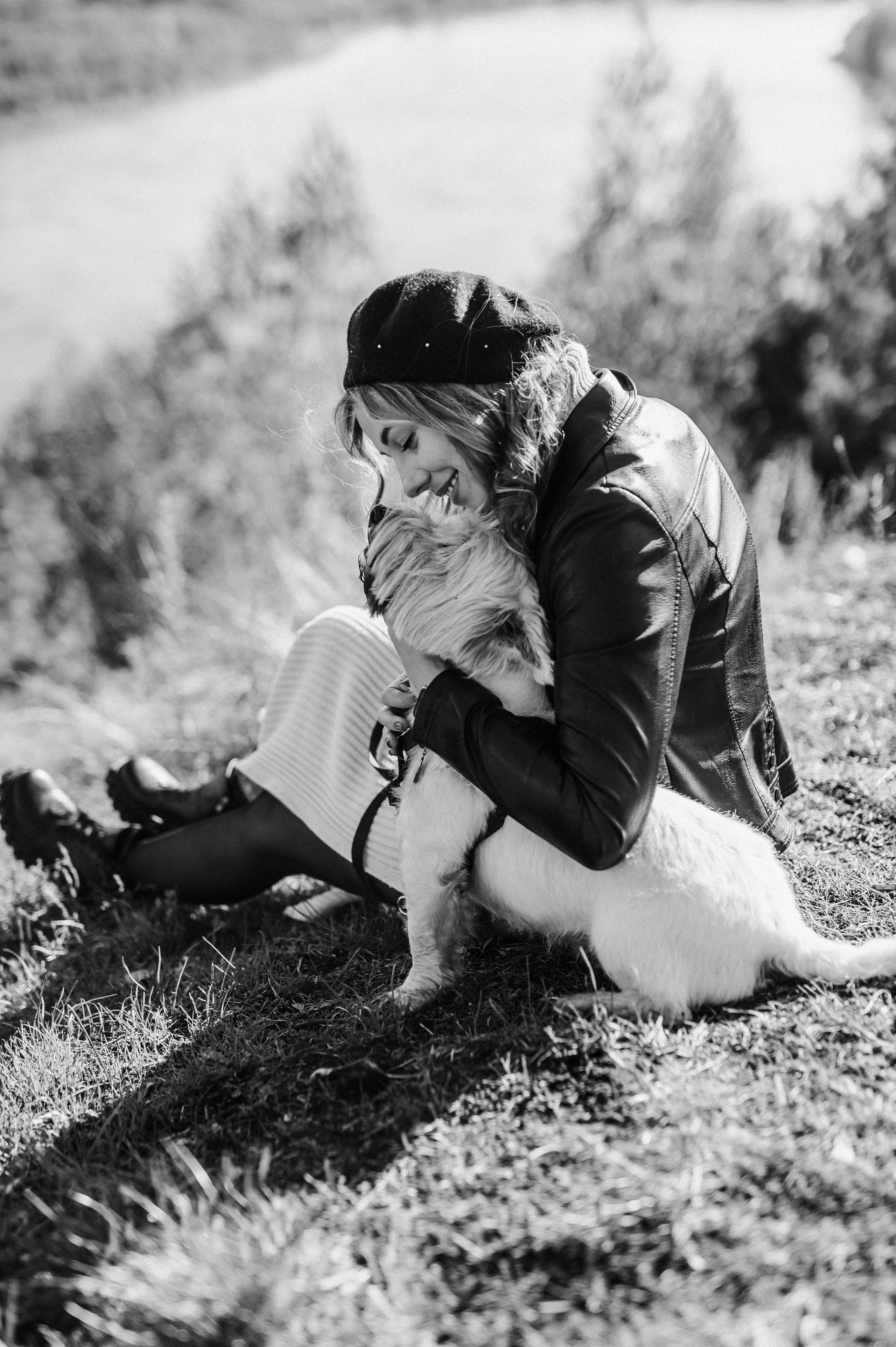 Татьяна и её питомец. Катя Курлович — семейный фотограф в Бобруйске и Минске