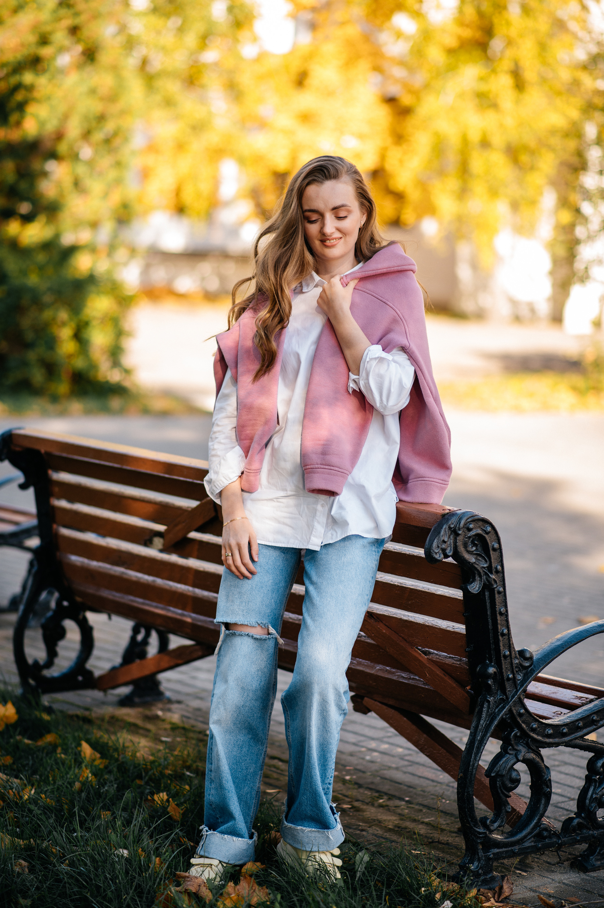 Осенняя прогулка с Катей. Катя Курлович — семейный фотограф в Бобруйске и Минске