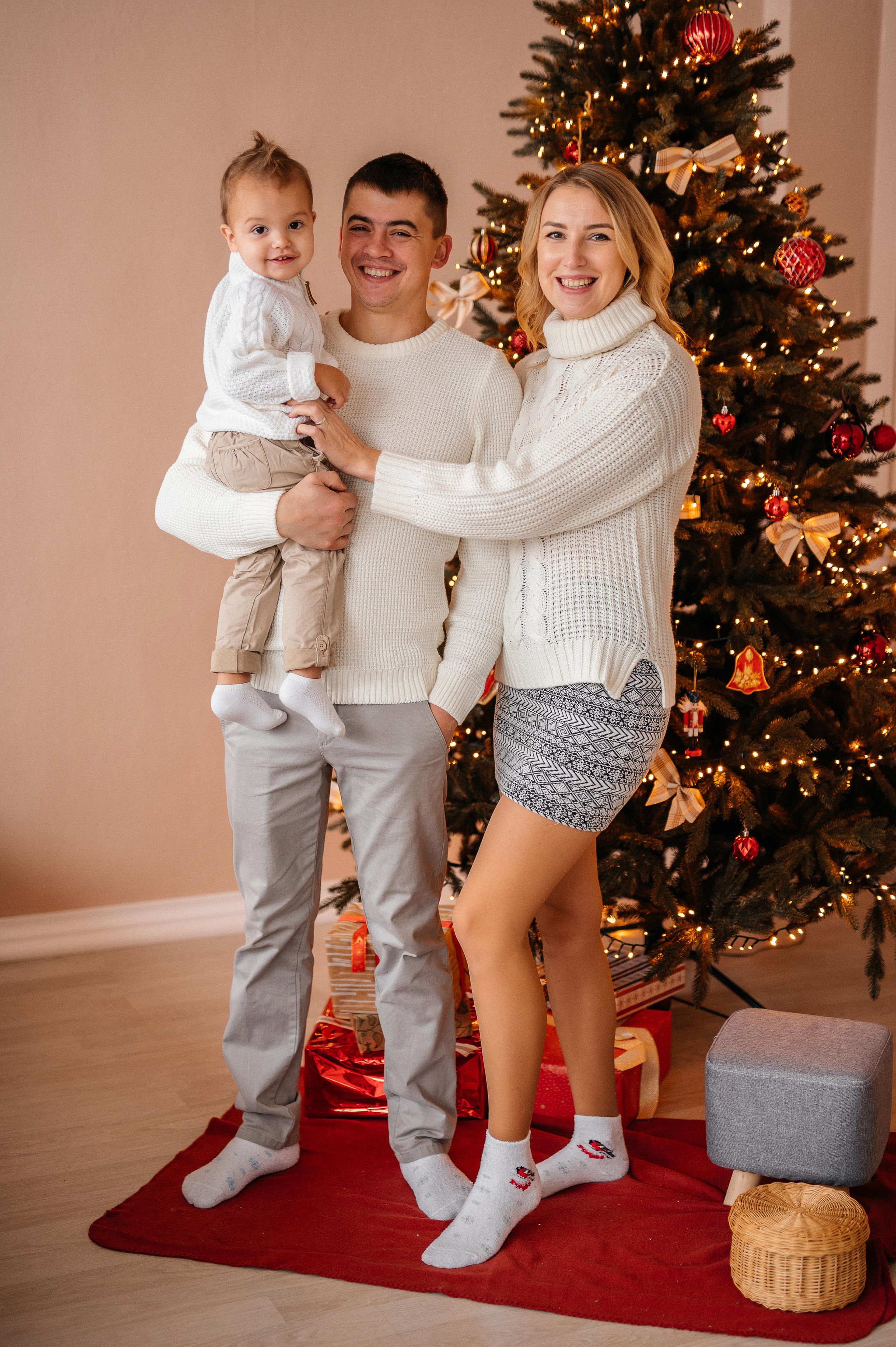 Новогодняя семейная фотосессия. Катя Курлович — семейный фотограф в Бобруйске и Минске