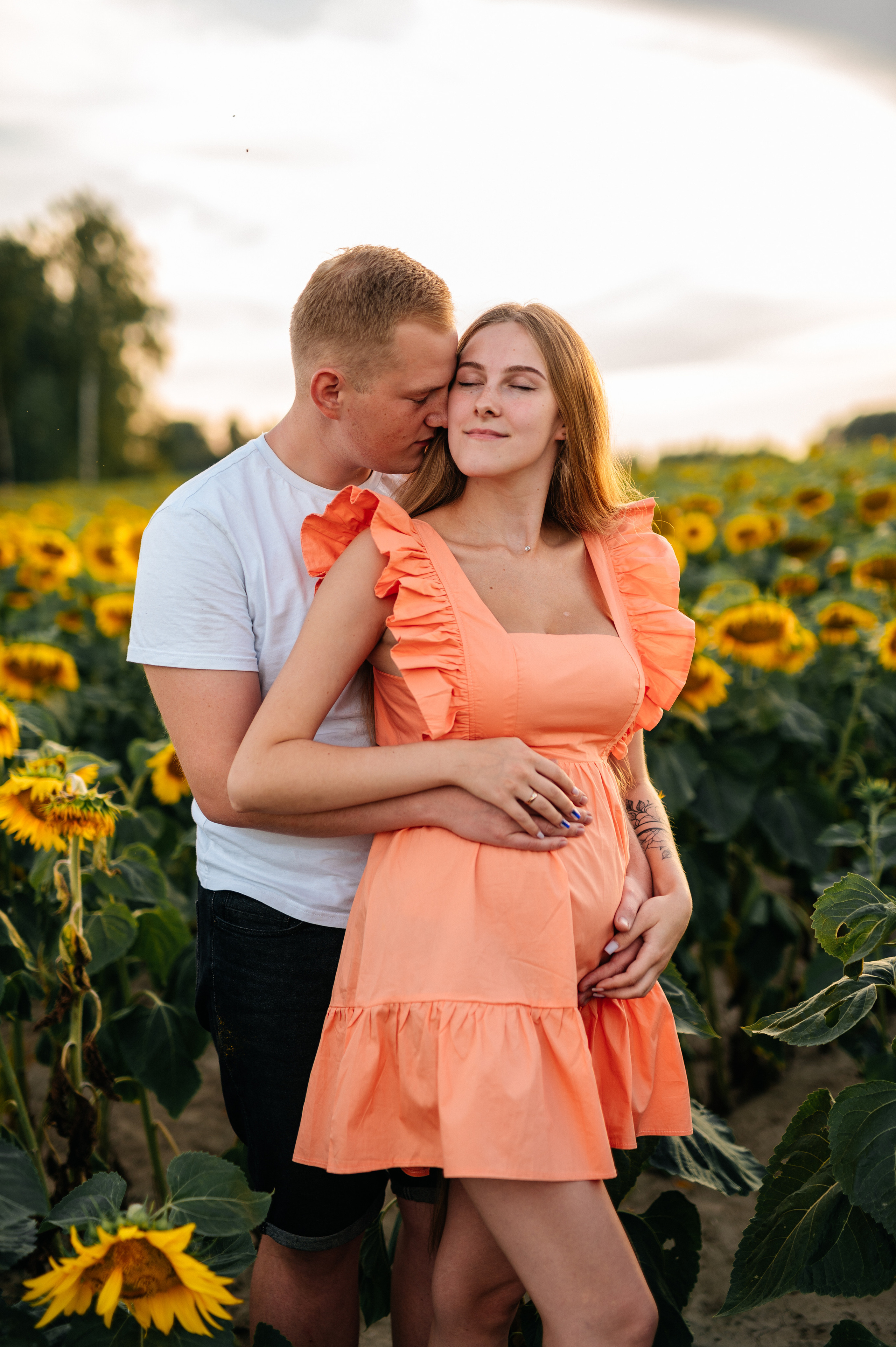 Фотосессия в подсолнухах. Катя Курлович — семейный фотограф в Бобруйске и Минске