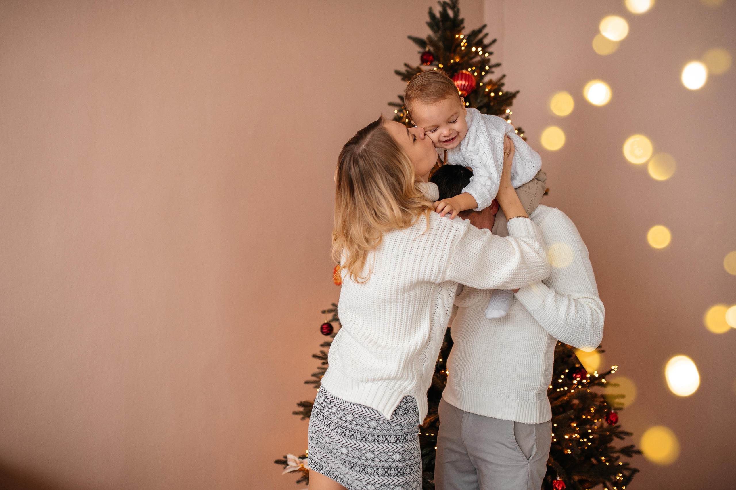 Новогодняя семейная фотосессия. Катя Курлович — семейный фотограф в Бобруйске и Минске