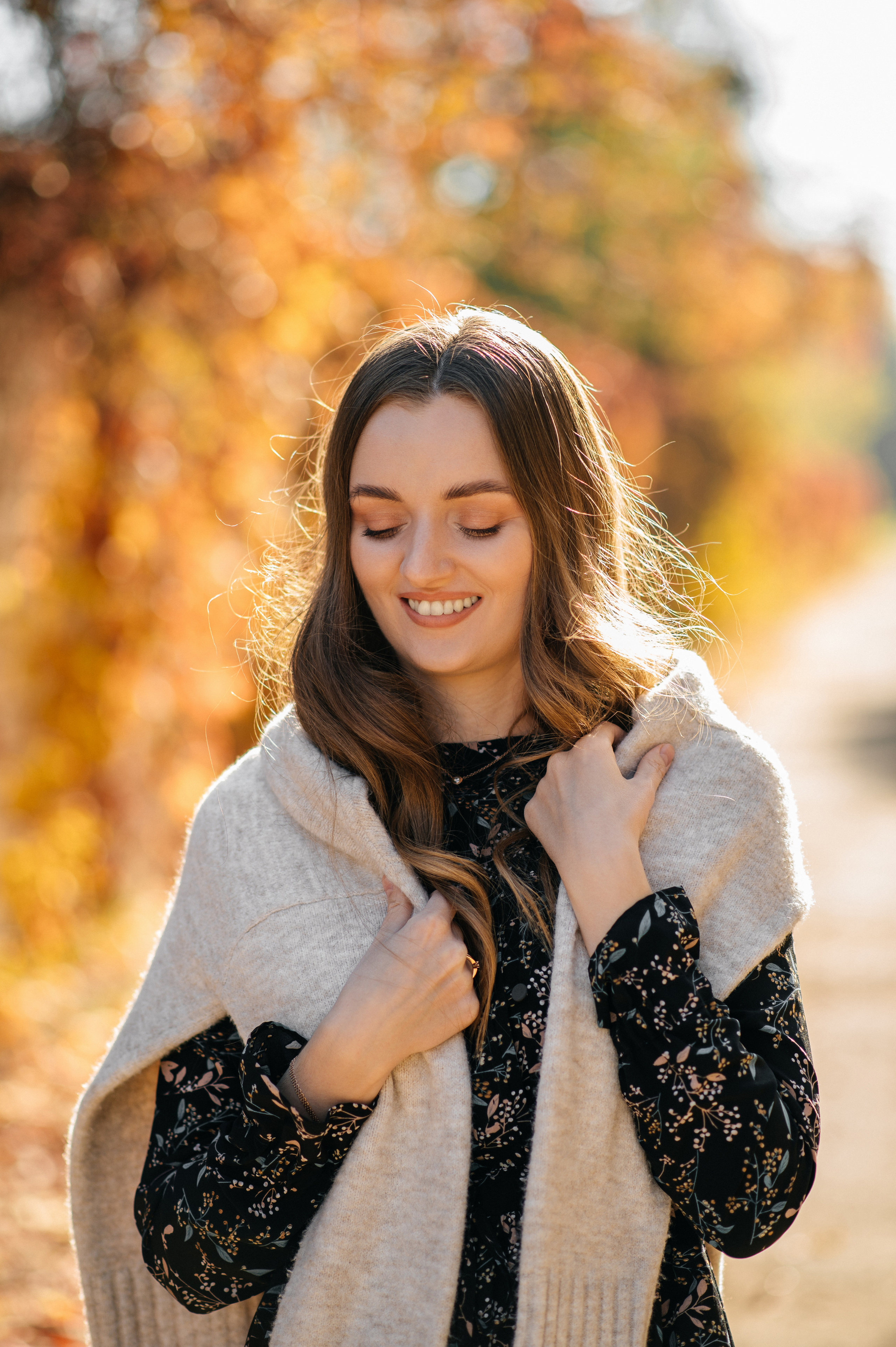 Осенняя прогулка с Катей. Катя Курлович — семейный фотограф в Бобруйске и Минске