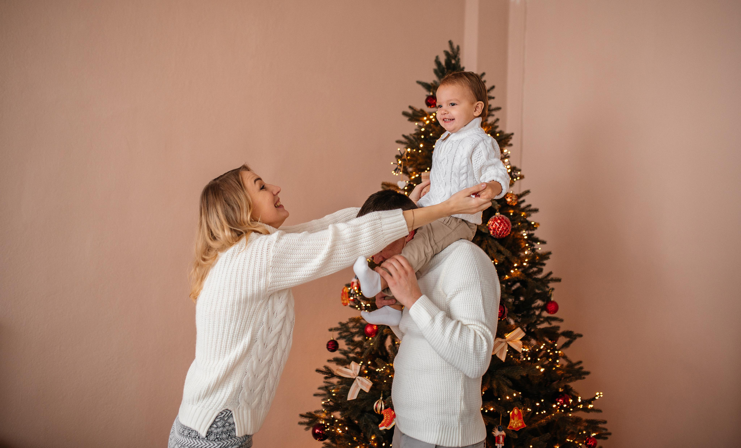 Новогодняя семейная фотосессия. Катя Курлович — семейный фотограф в Бобруйске и Минске