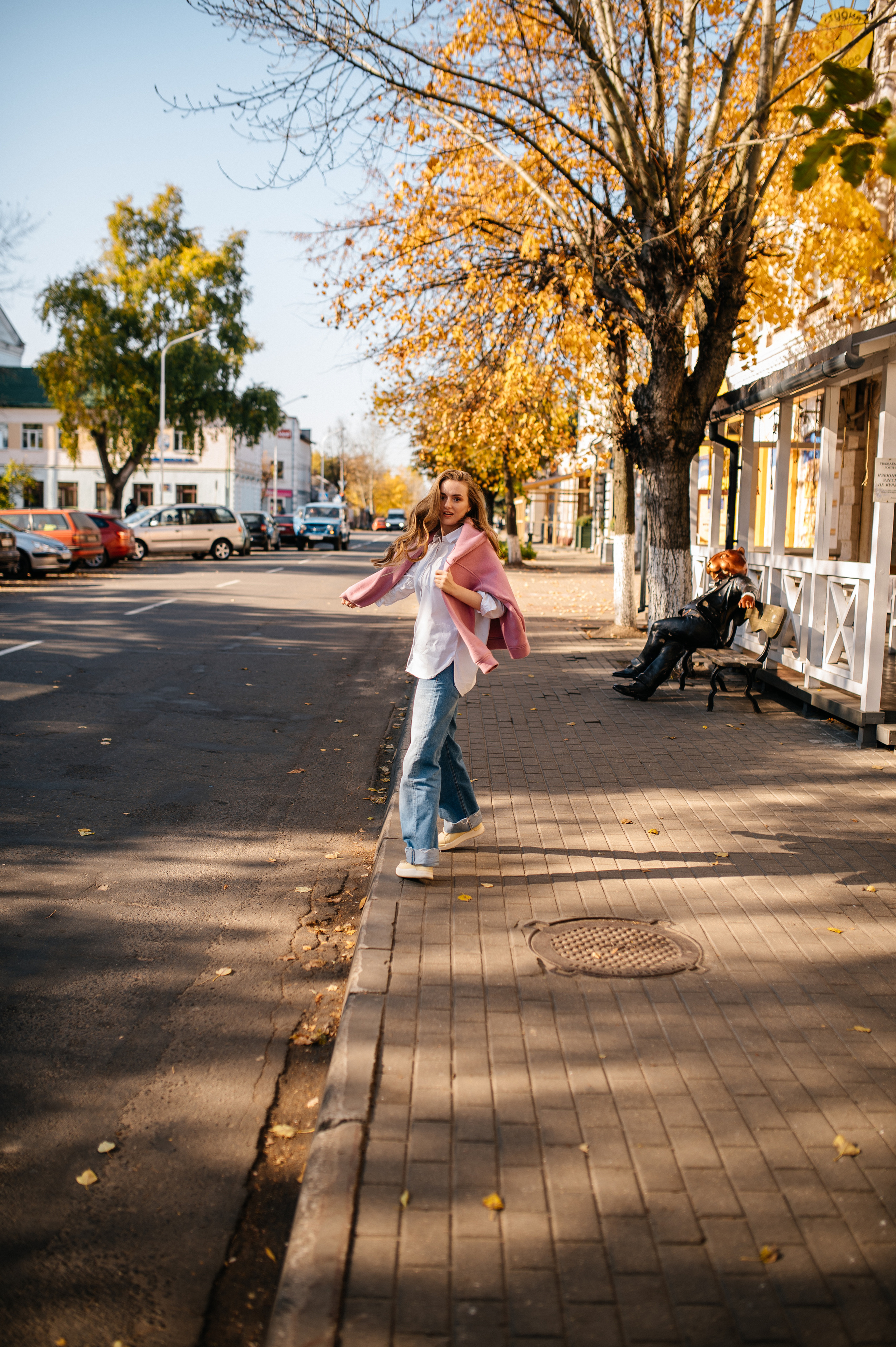 Осенняя прогулка с Катей. Катя Курлович — семейный фотограф в Бобруйске и Минске