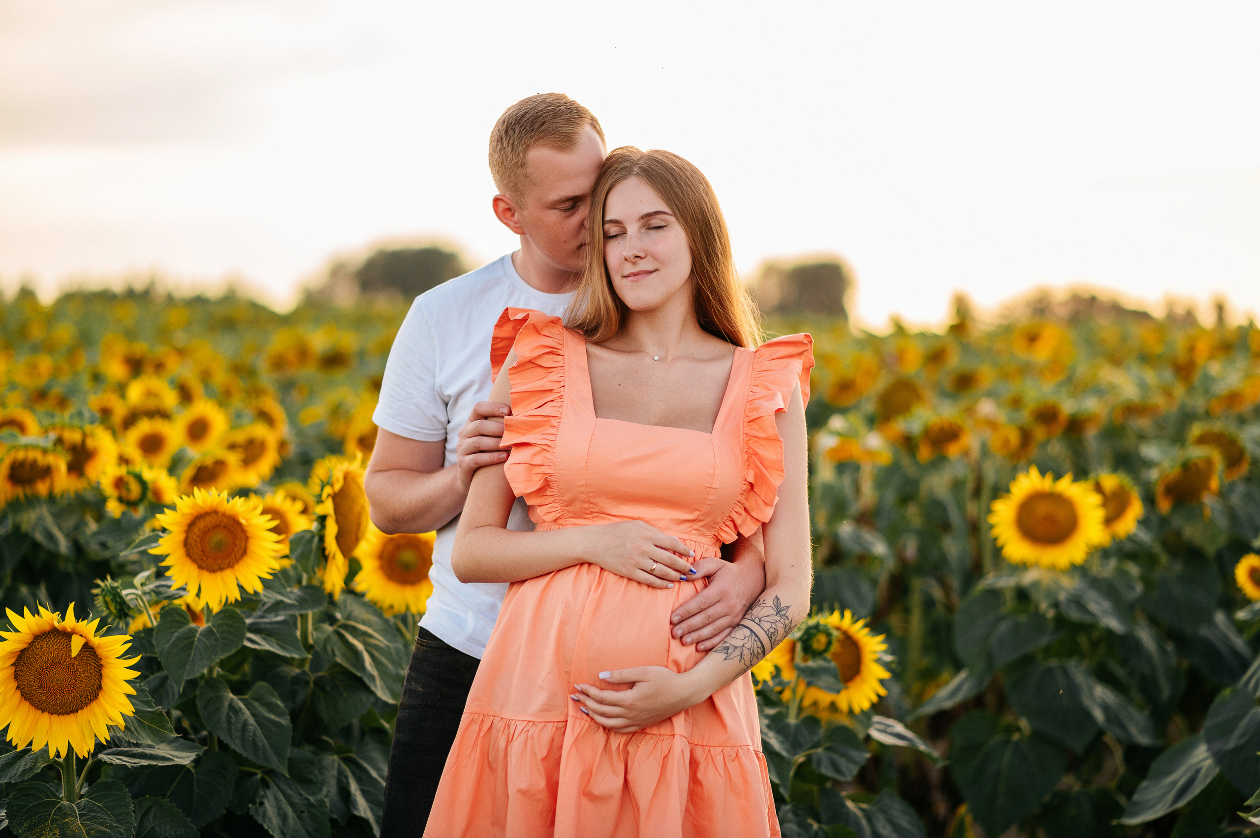 Фотосессия в подсолнухах. Катя Курлович — семейный фотограф в Бобруйске и Минске
