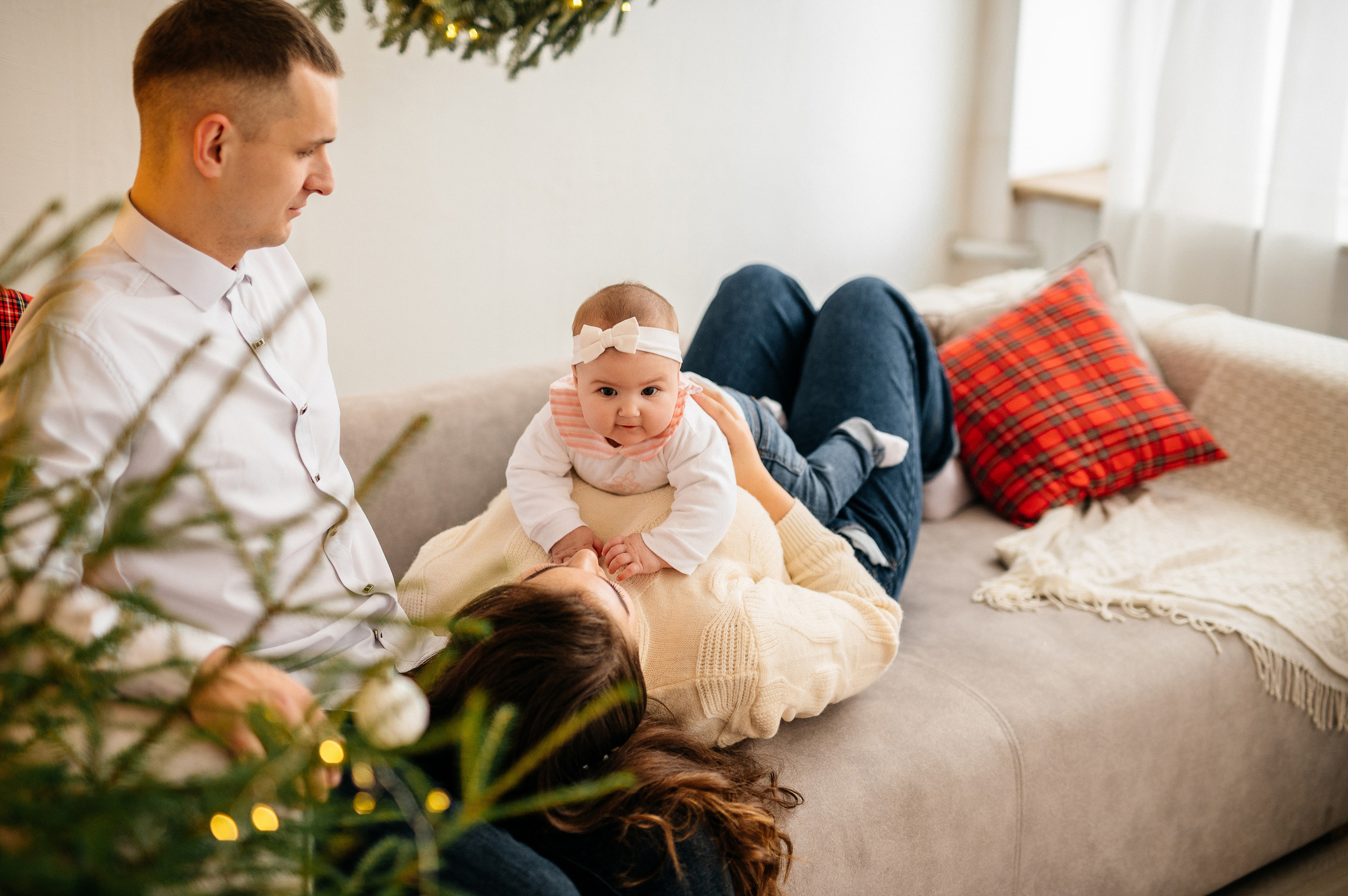Первый новый год Ульяны. Катя Курлович — семейный фотограф в Бобруйске и Минске