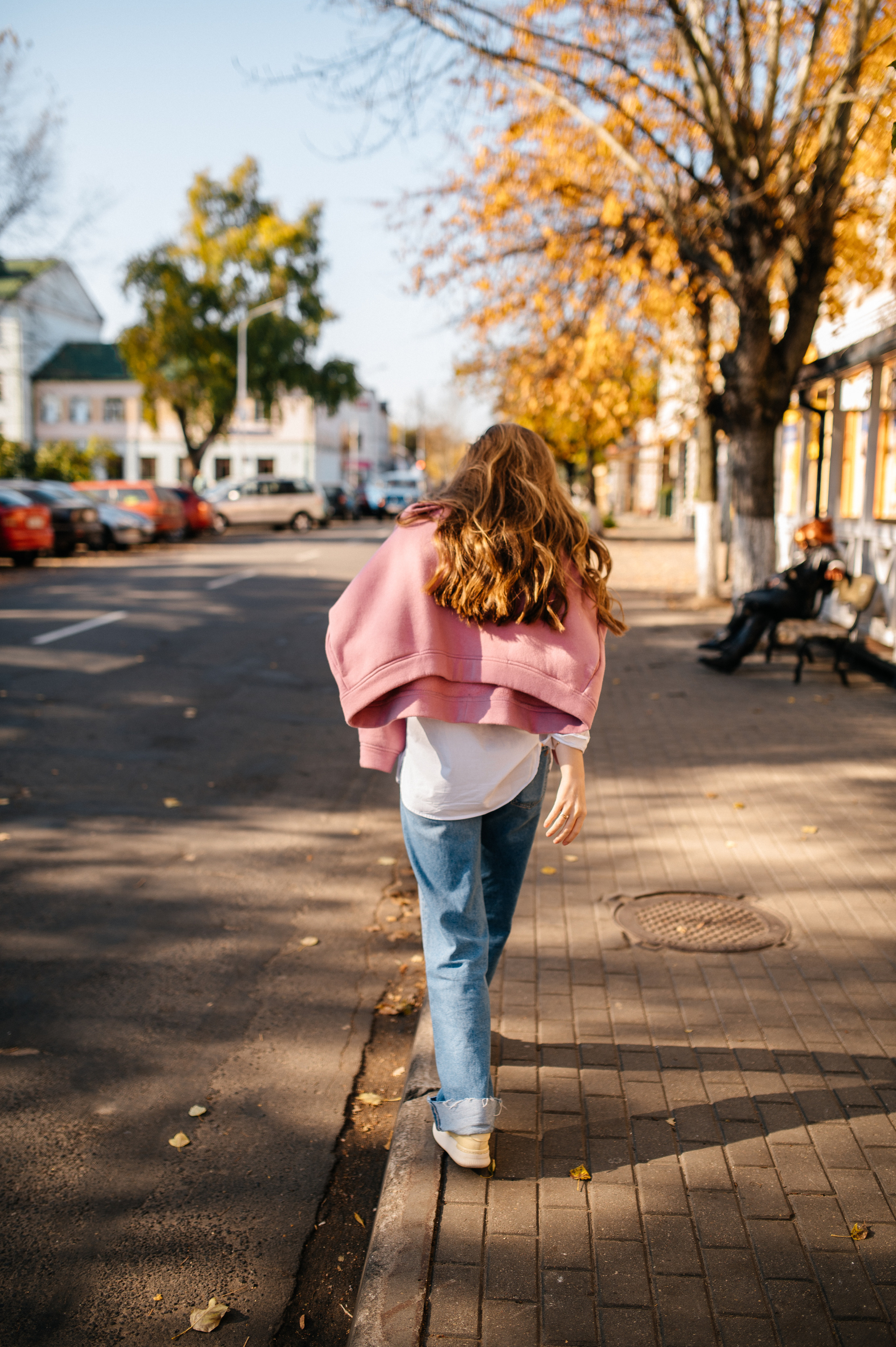 Осенняя прогулка с Катей. Катя Курлович — семейный фотограф в Бобруйске и Минске