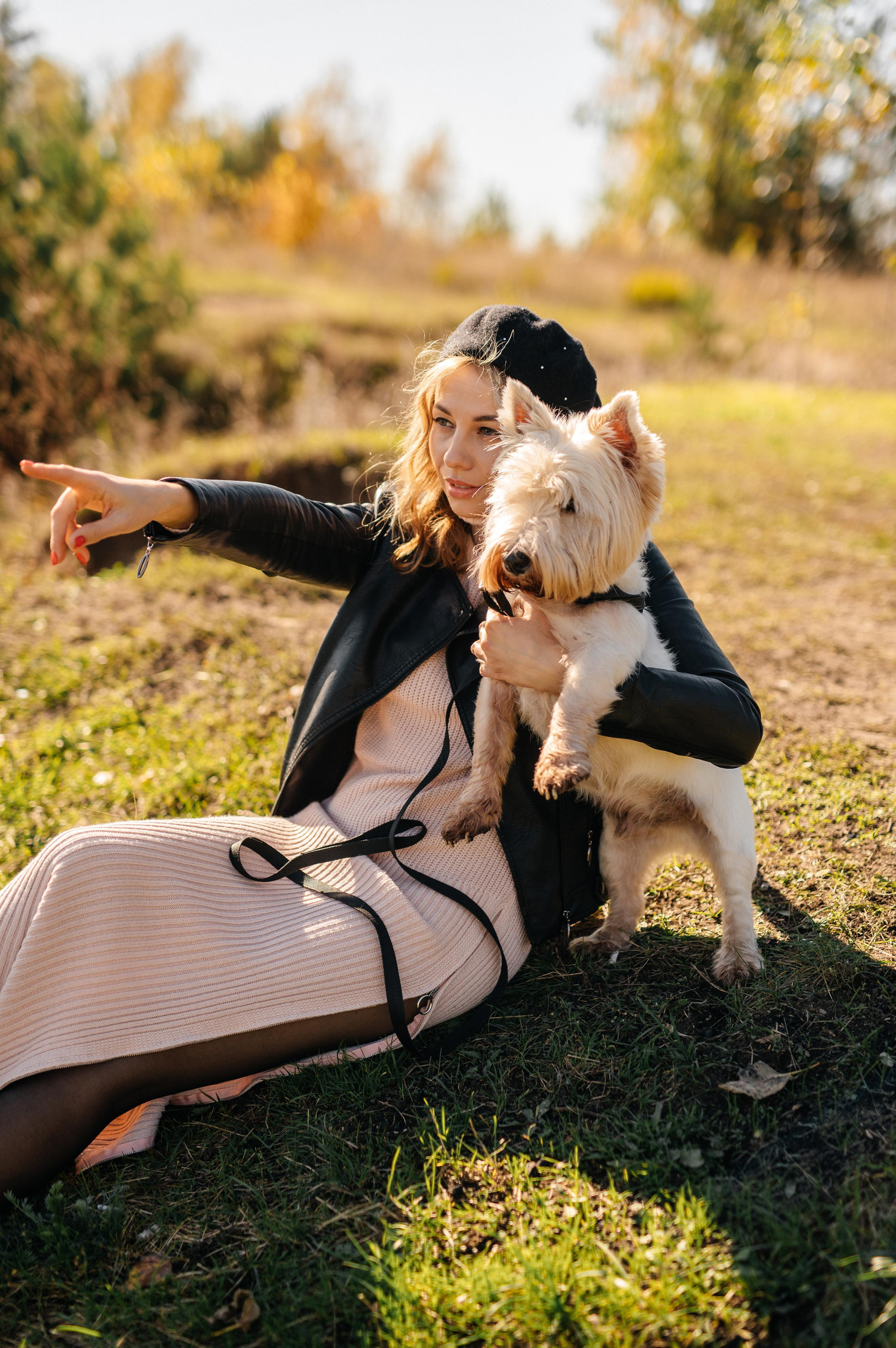 Татьяна и её питомец. Катя Курлович — семейный фотограф в Бобруйске и Минске