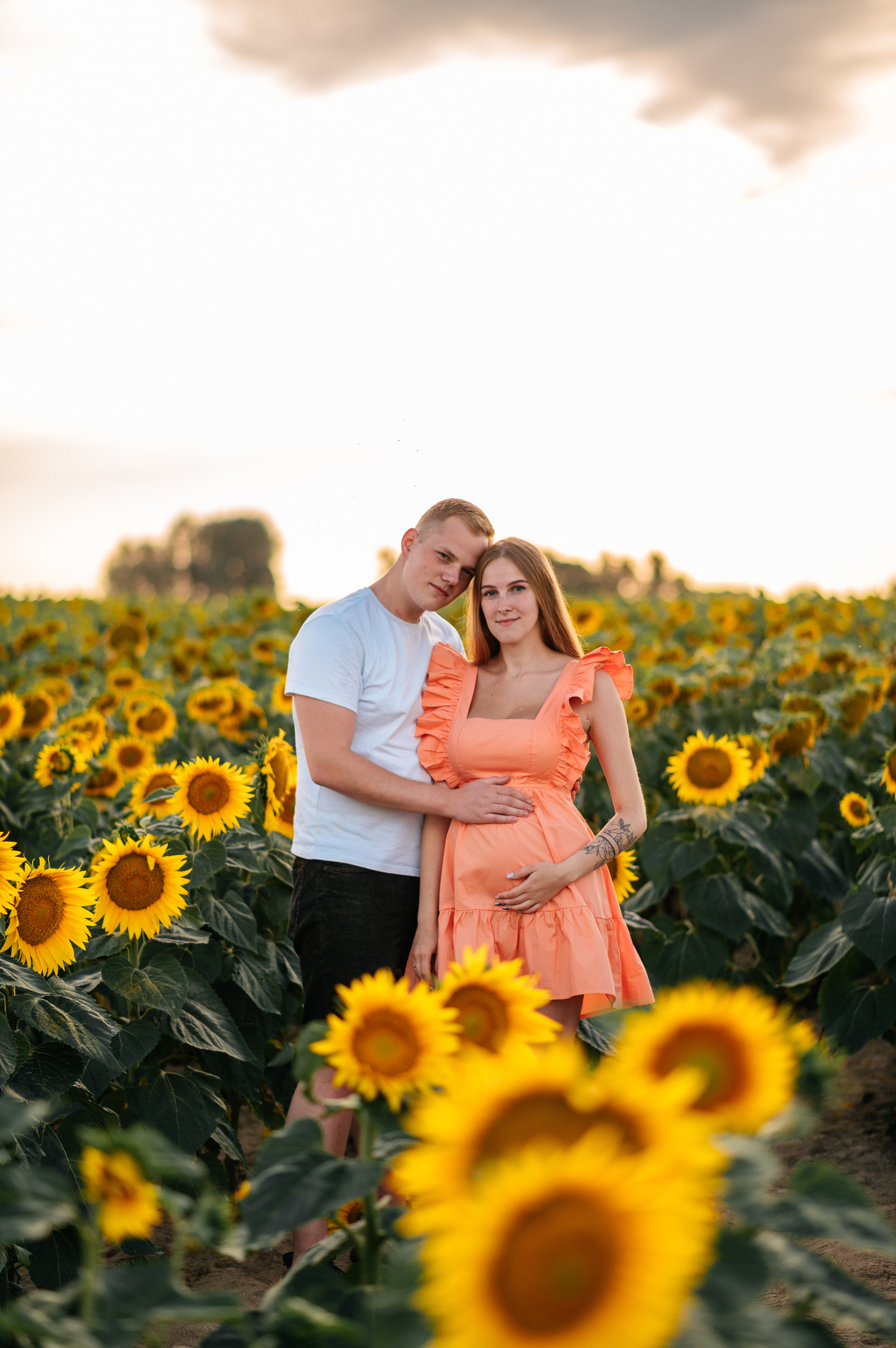 Фотосессия в подсолнухах. Катя Курлович — семейный фотограф в Бобруйске и Минске