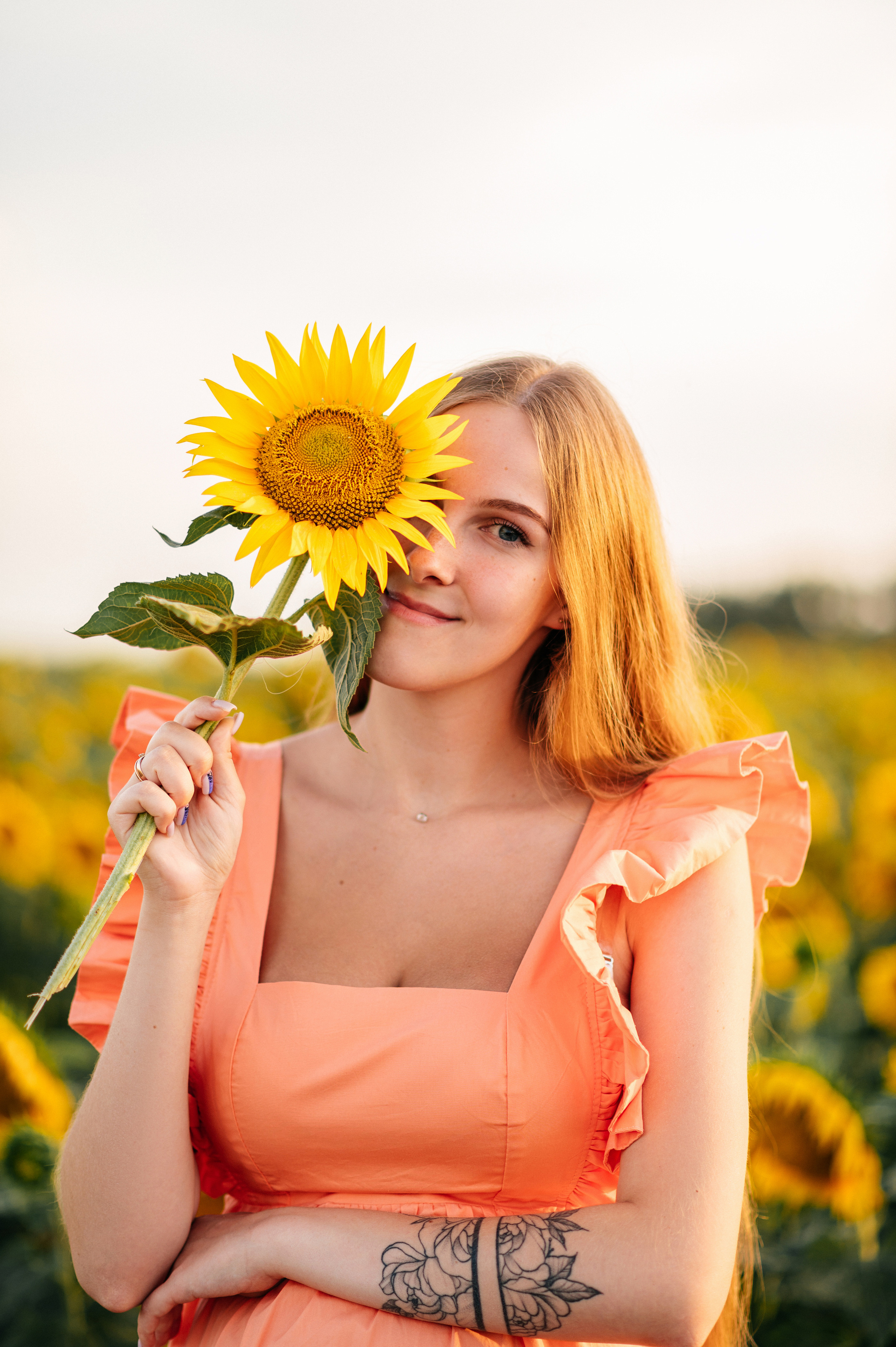 Фотосессия в подсолнухах. Катя Курлович — семейный фотограф в Бобруйске и Минске