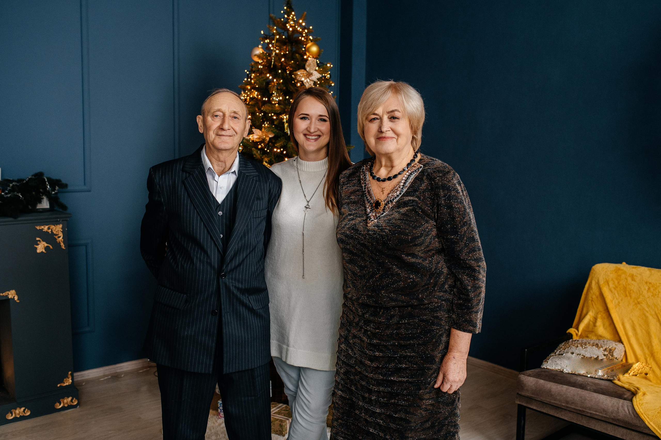 Новогодняя фотосессия большой семьи. Катя Курлович — семейный фотограф в Бобруйске и Минске